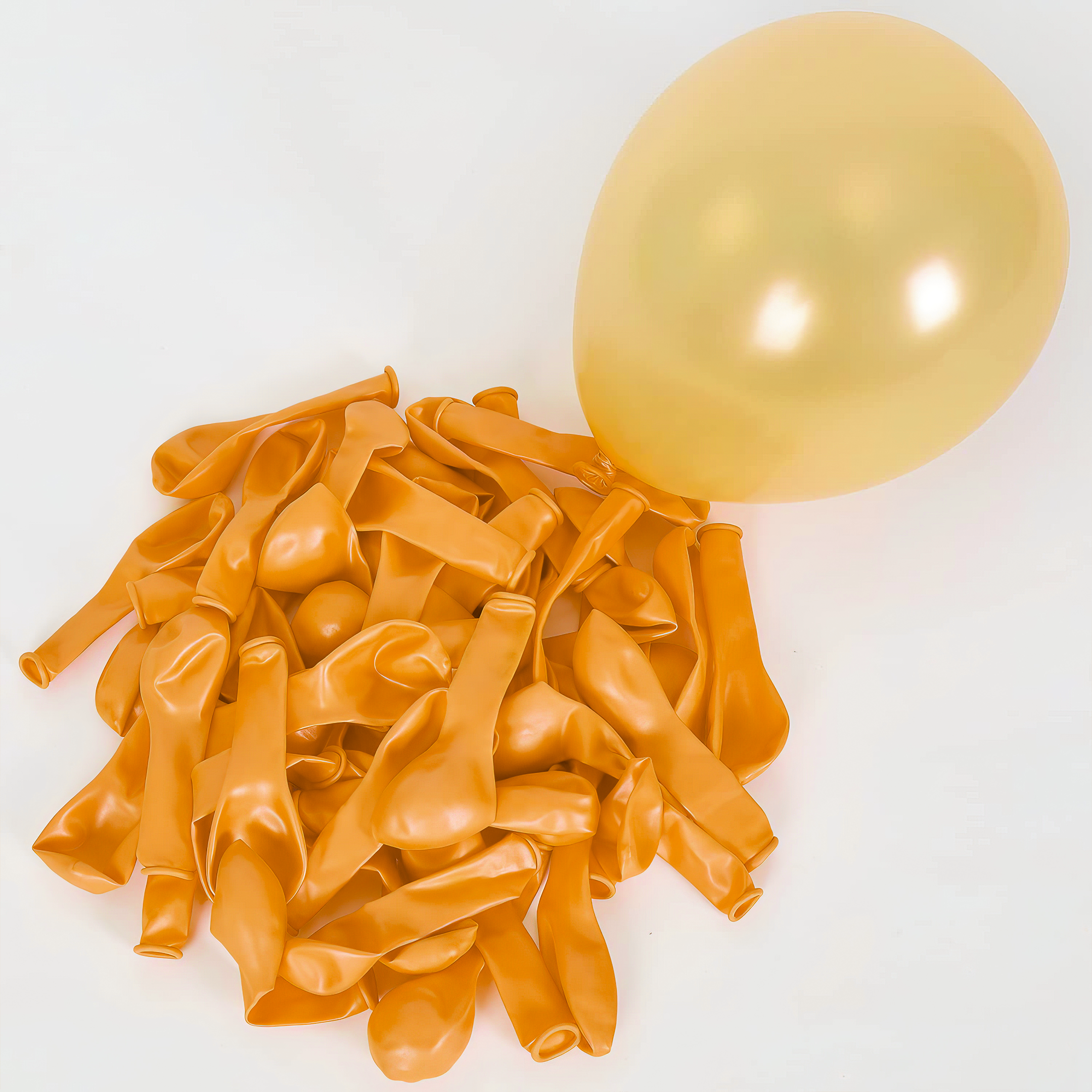 50 Metallic Gold Balloons