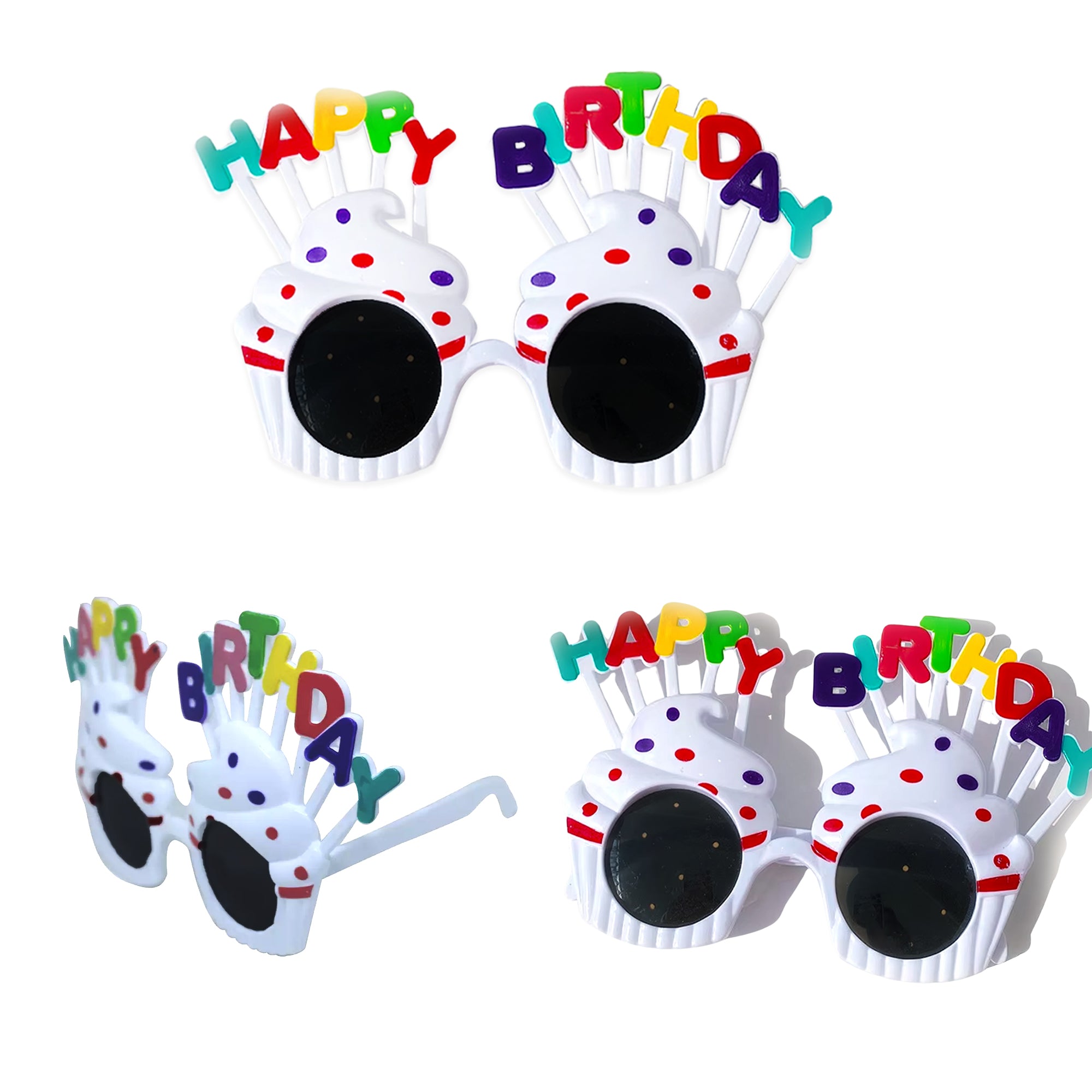 Happy Birthday Cup Cake Goggles