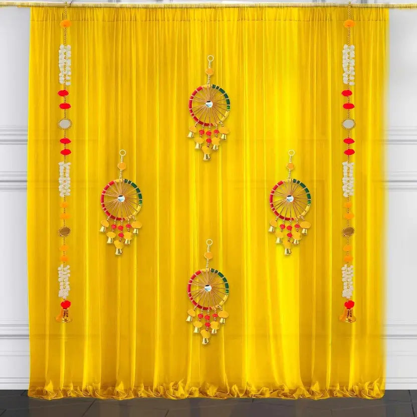 Decorate your Haldi with this Backdrop setup