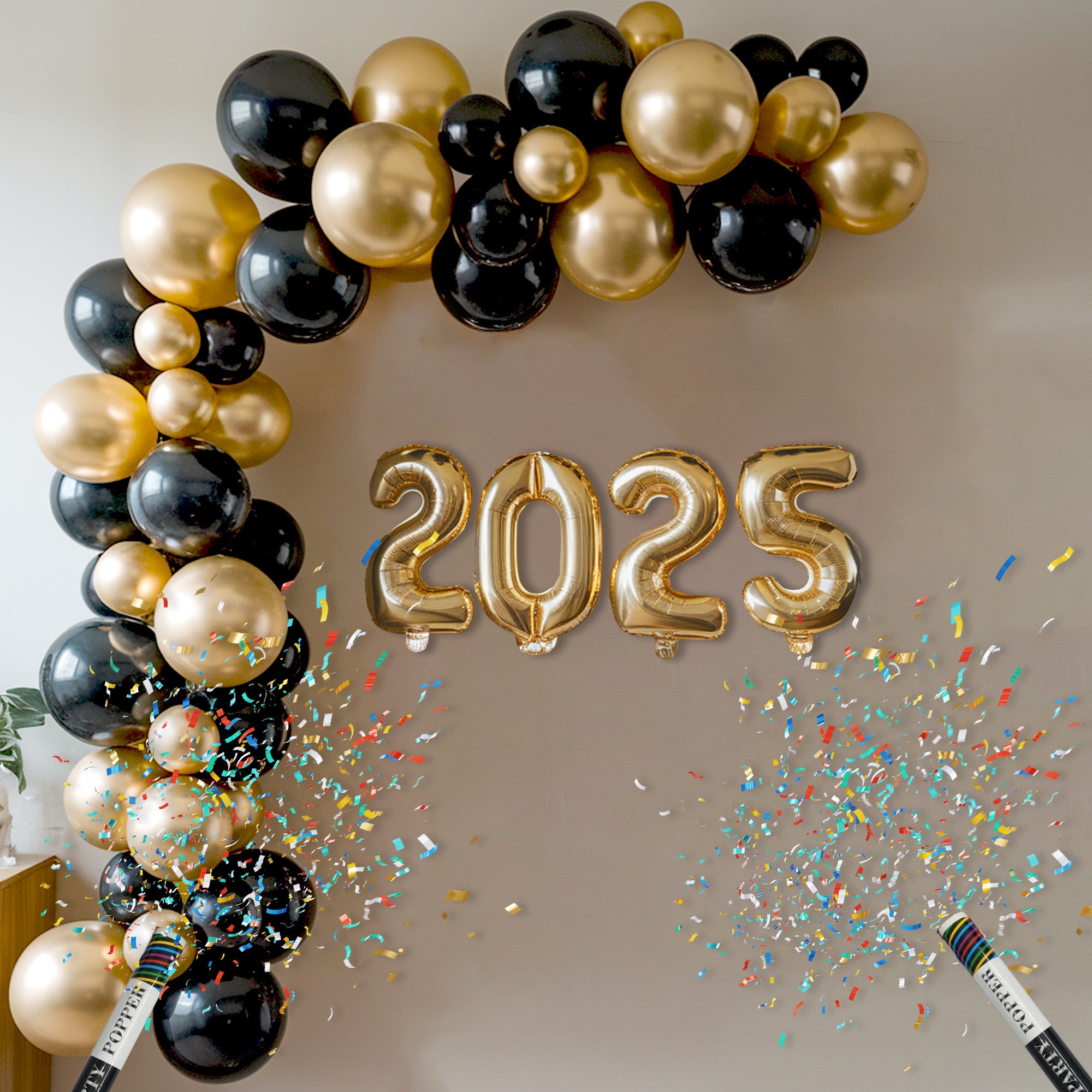 New Year 2025 Celebration Party Decor