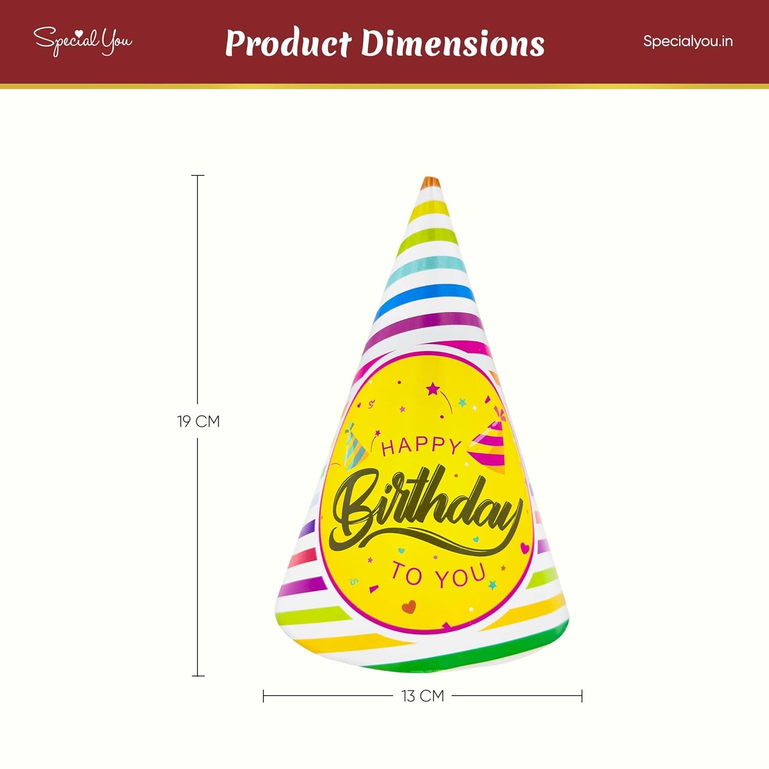 Multicolor Stylish Party Hats