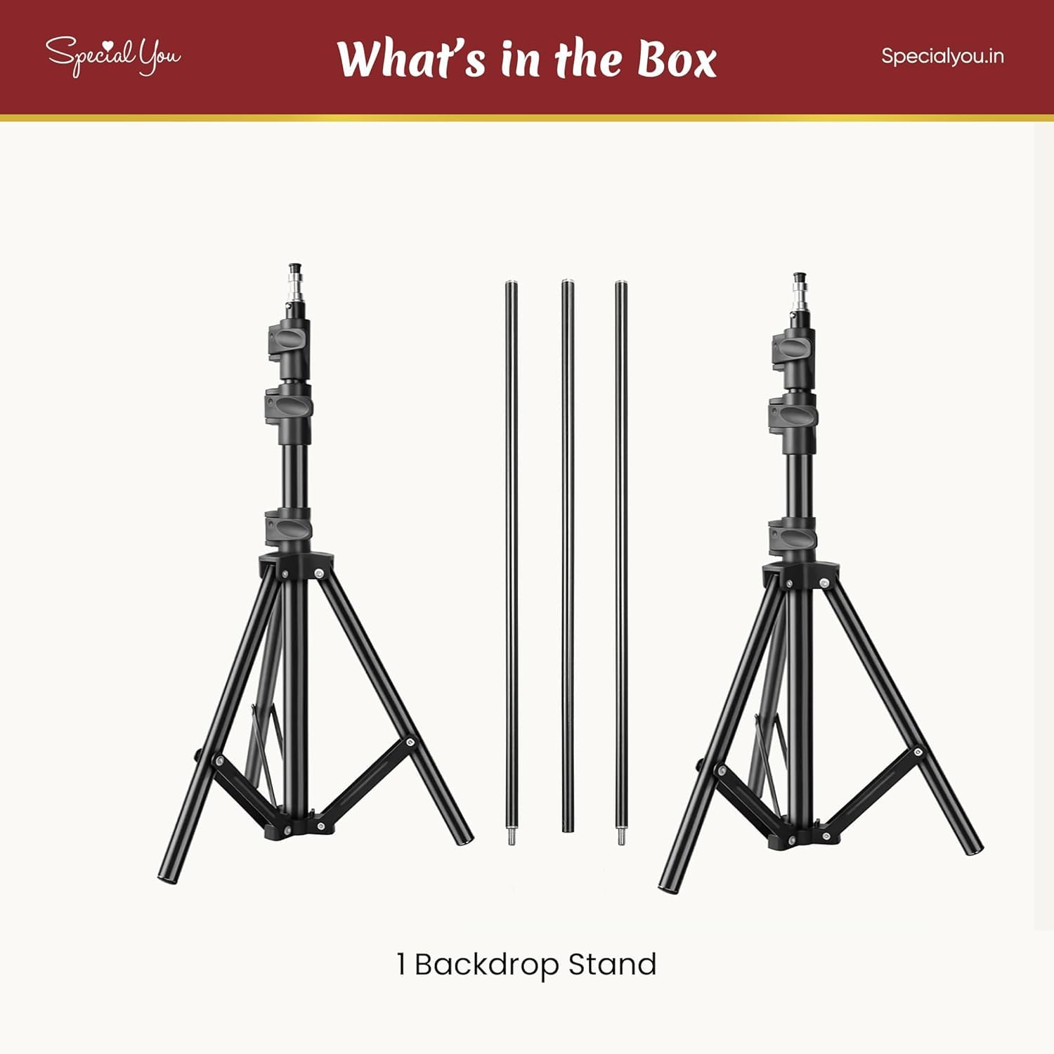 Backdrop stand for decoration