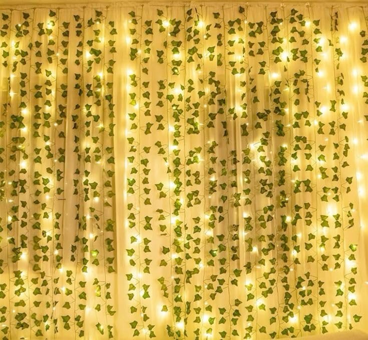 White Curtain DIY Birthday Decor Kit