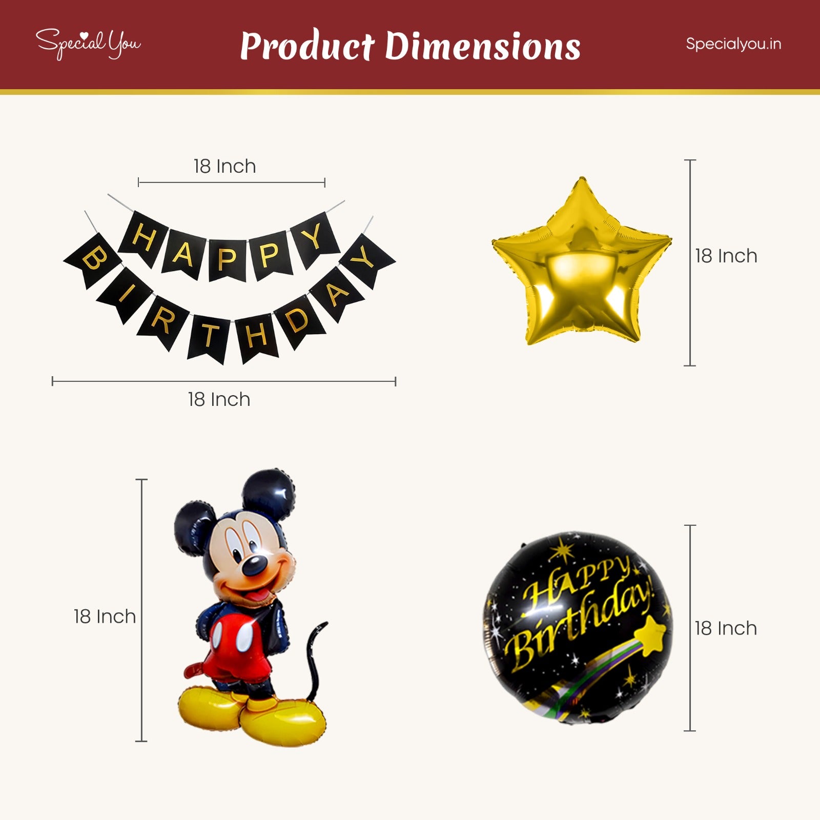 Mickey Mouse Theme Birthday Decor