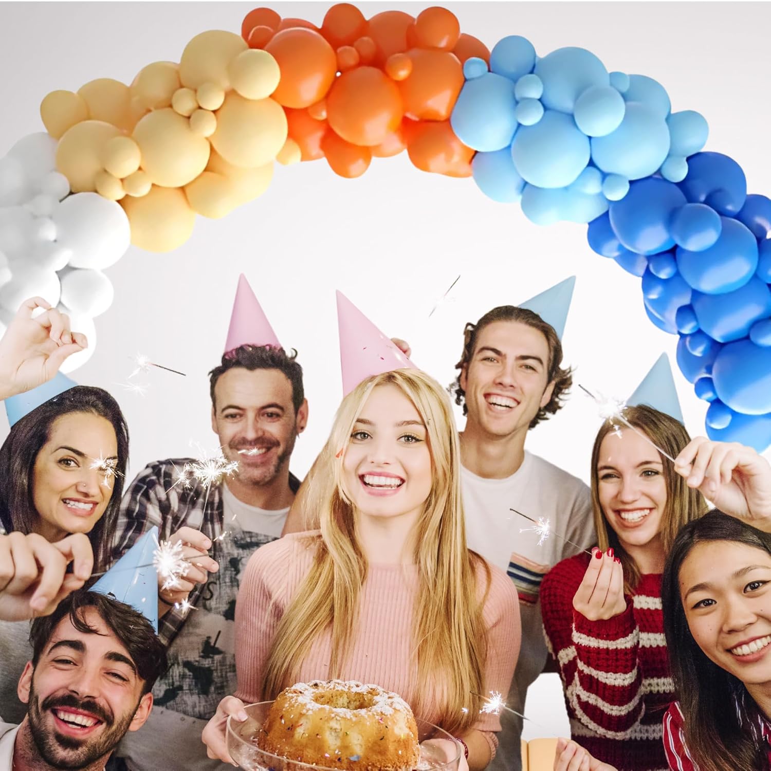 Bluey theme balloon combo