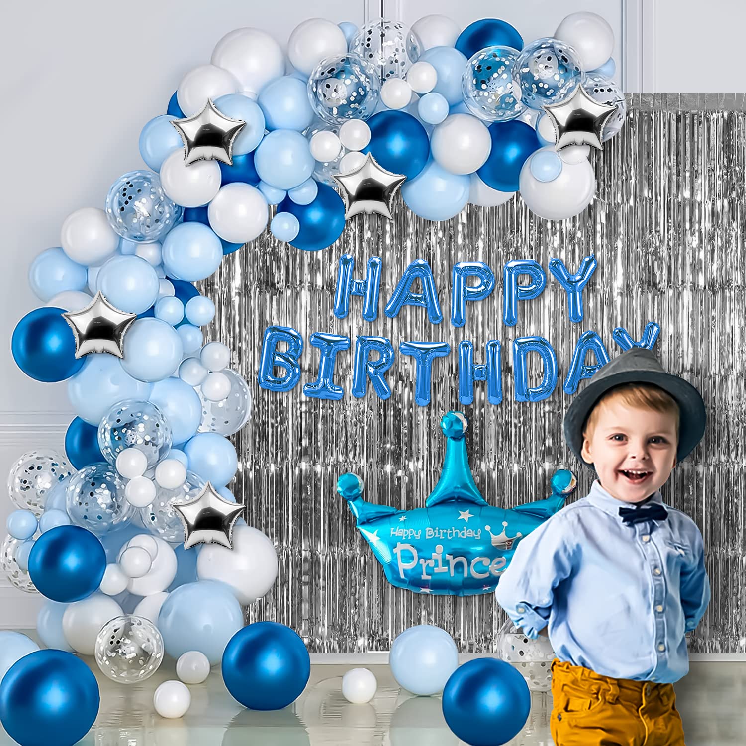 Starring a crown Prince DIY Birthday Kit