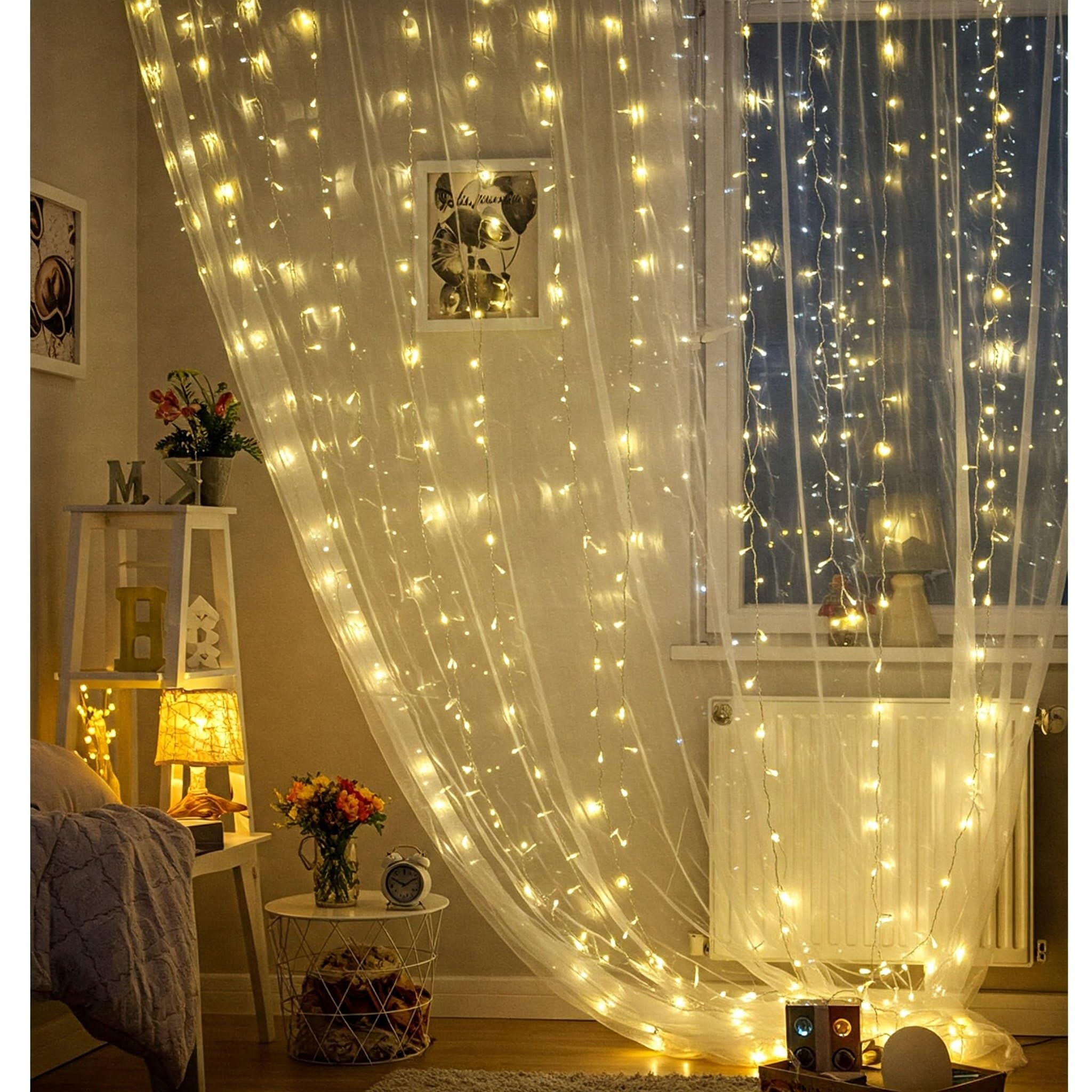 White net Canopy Decoration