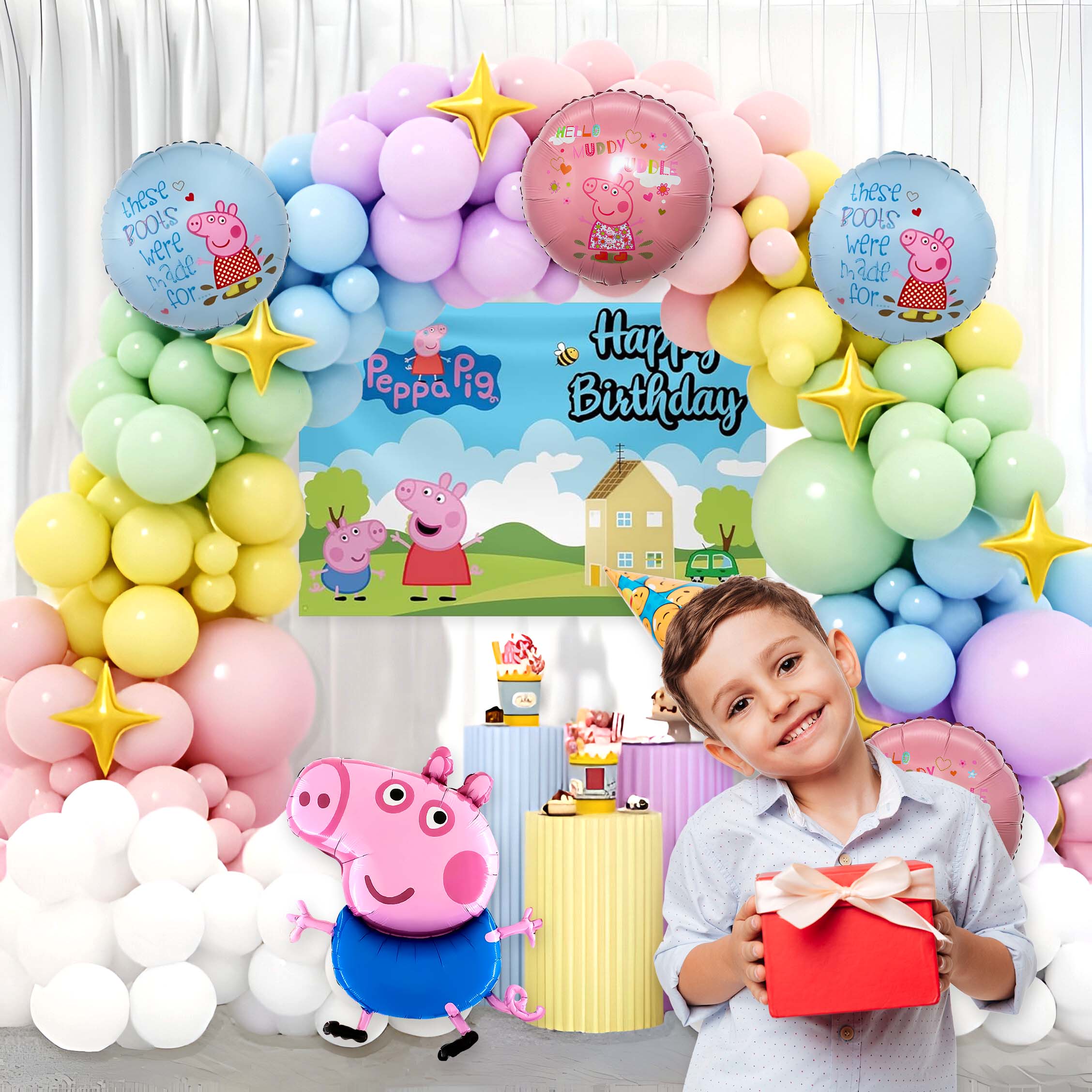 Peppa Pig Ultimate DIY Decor Kit