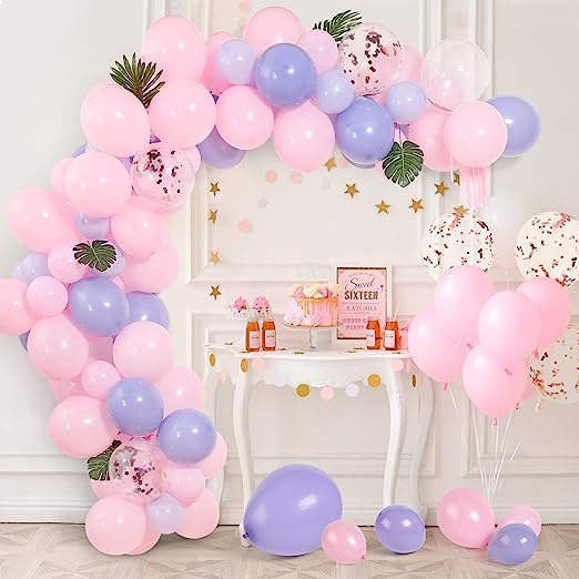 Pastel Pink & Purple Balloon kit