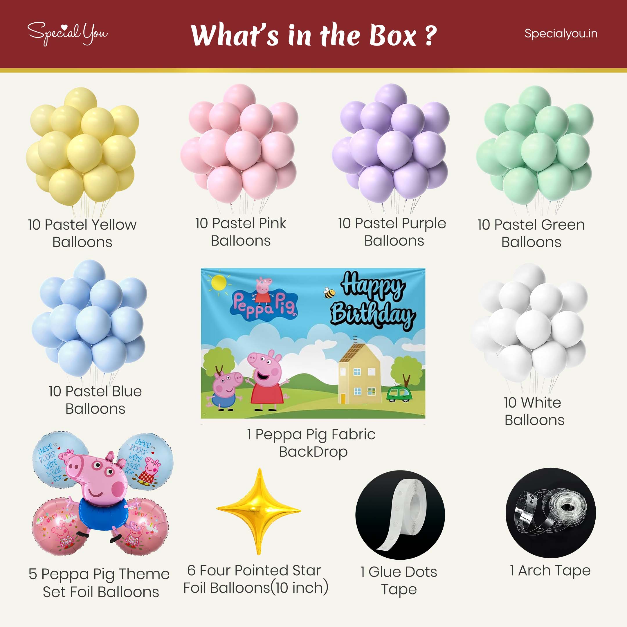Peppa Pig Ultimate DIY Decor Kit