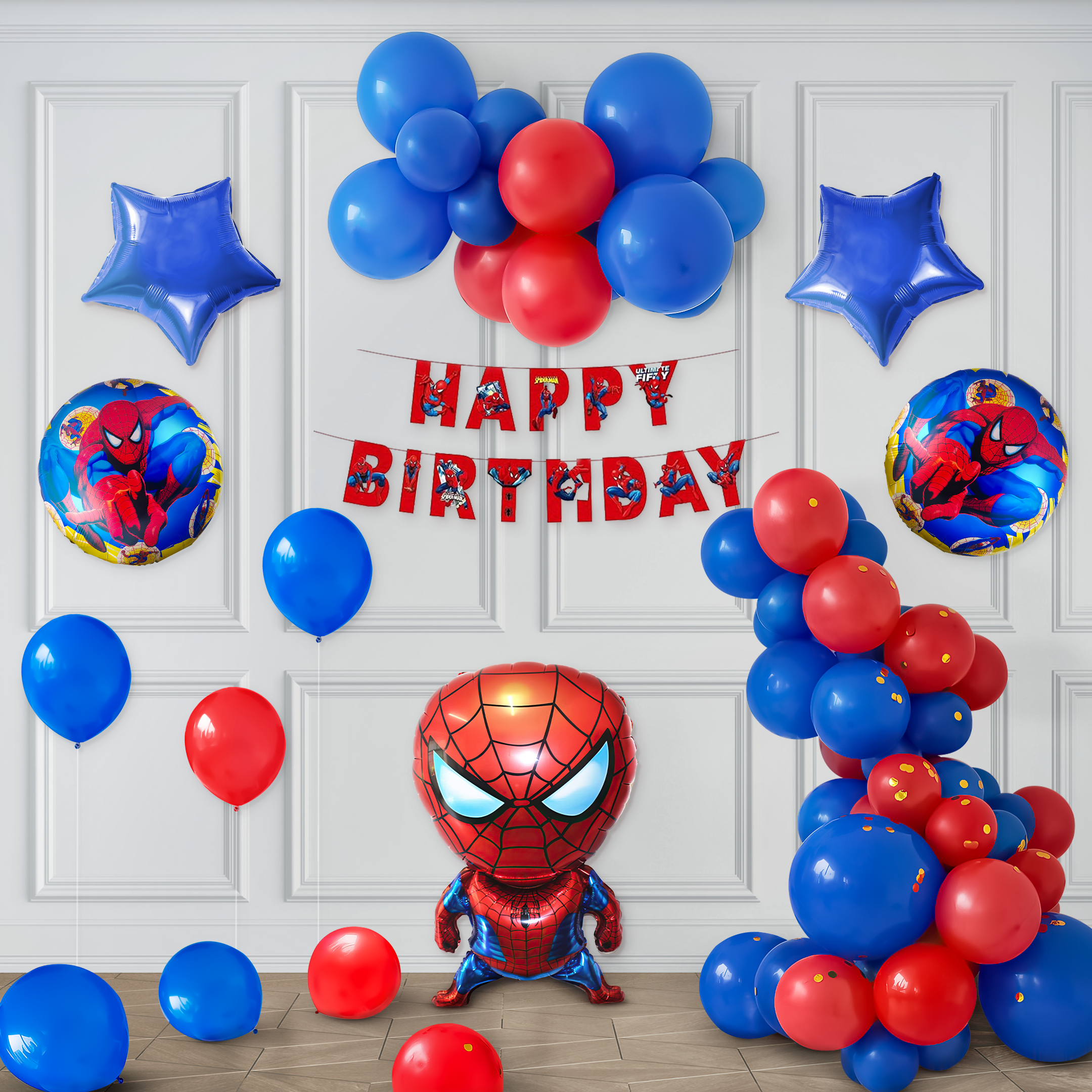 Spiderman Theme for Boys Party Decor
