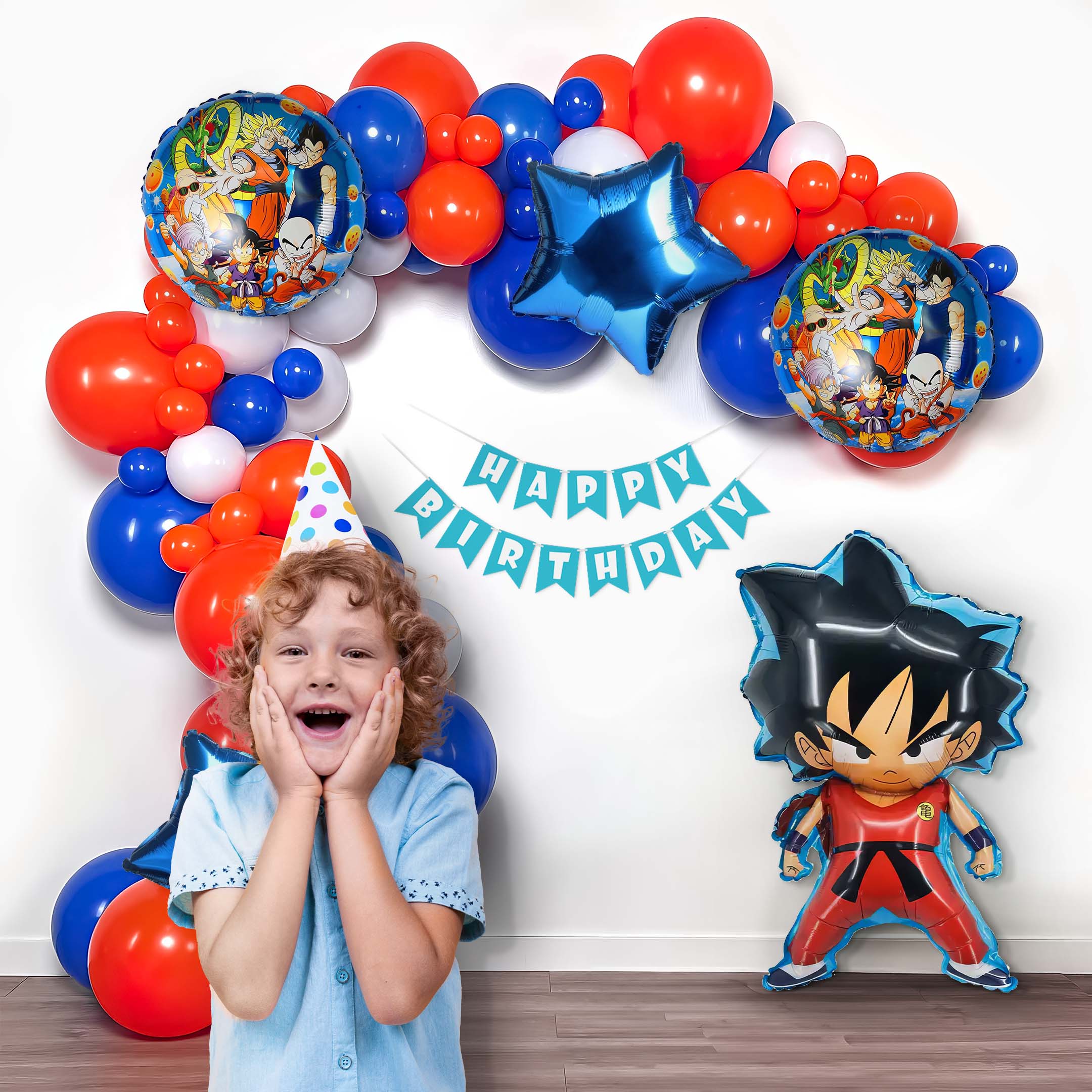 Dragon Ball Theme Birthday Decoration
