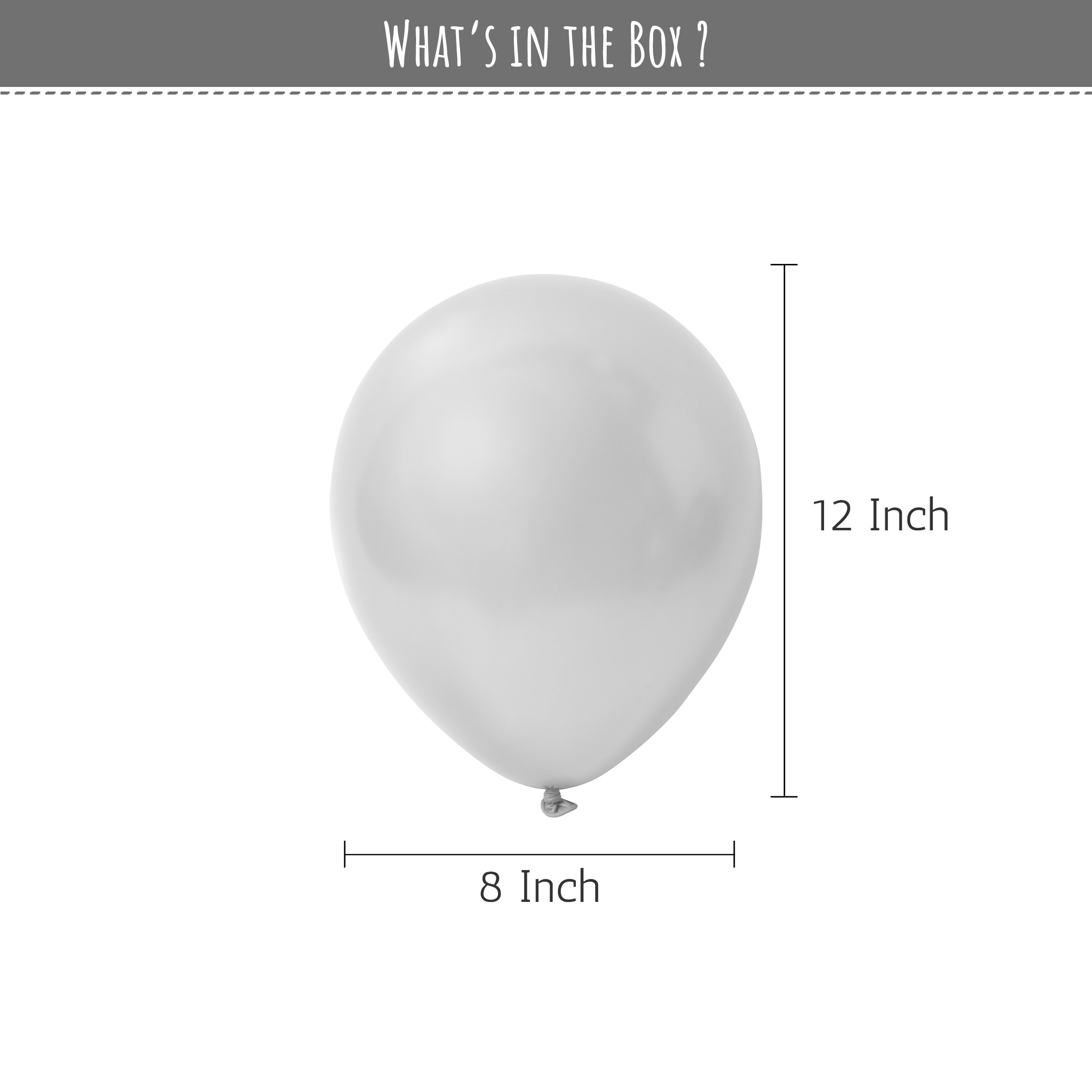 50 gray balloons party decoration for boys