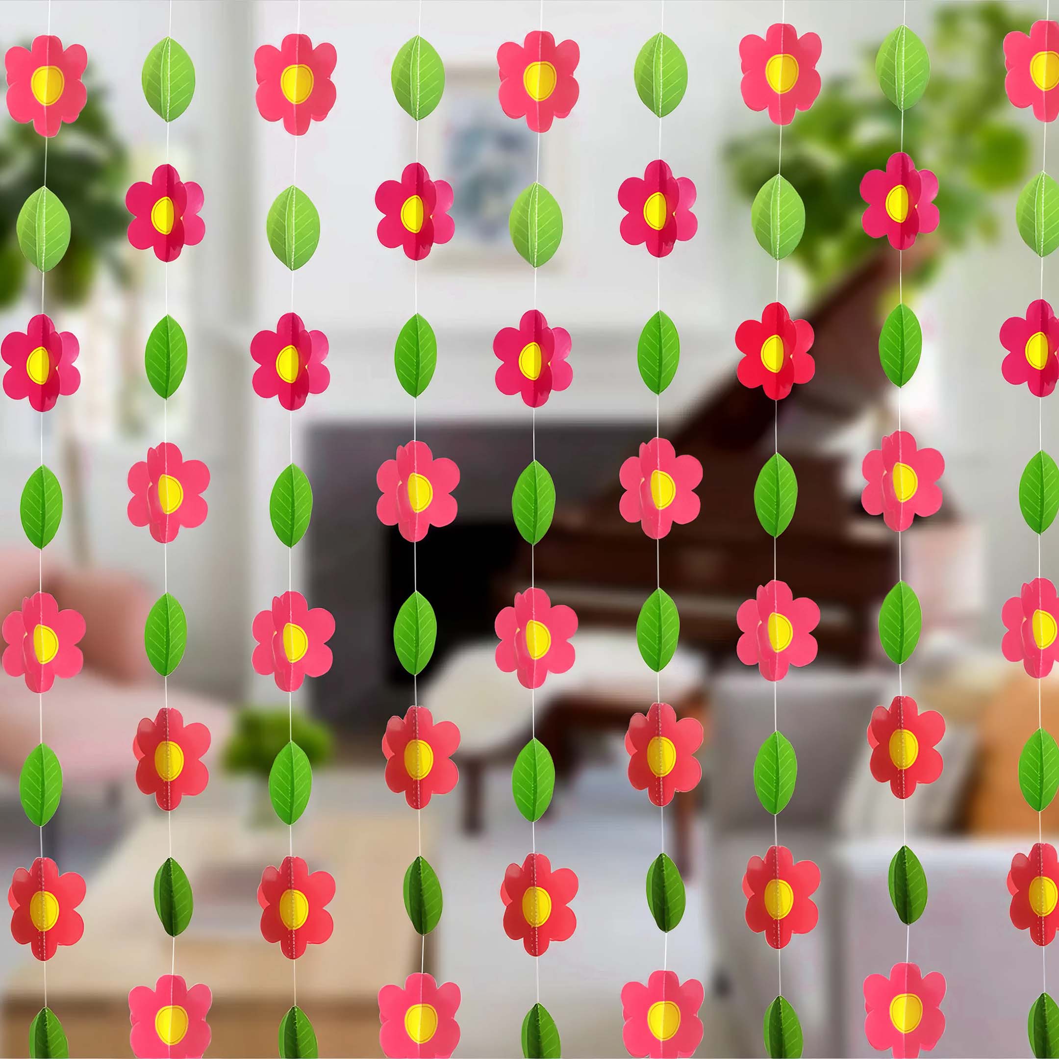 Flower Garland Wall Hanging