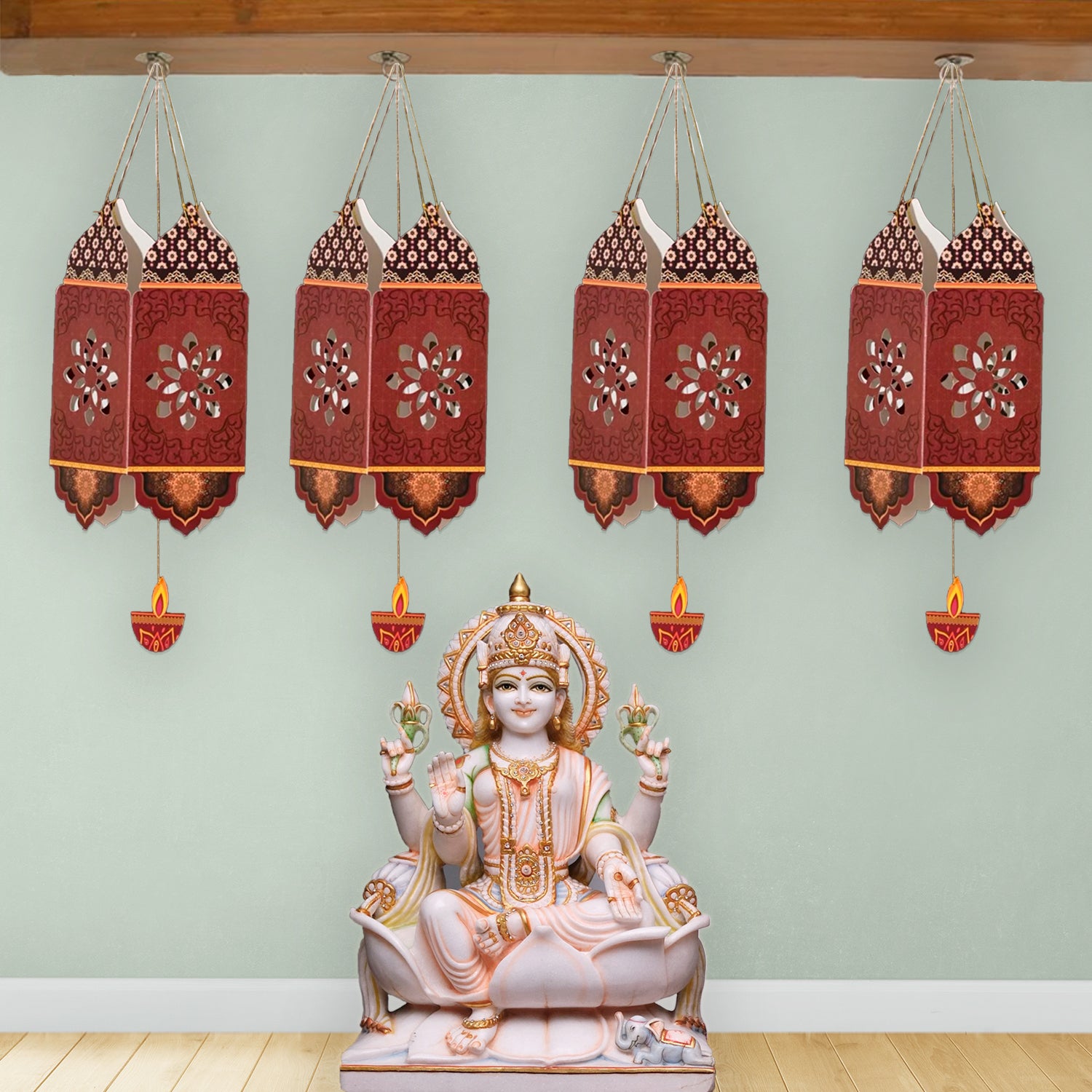 pooja room decor