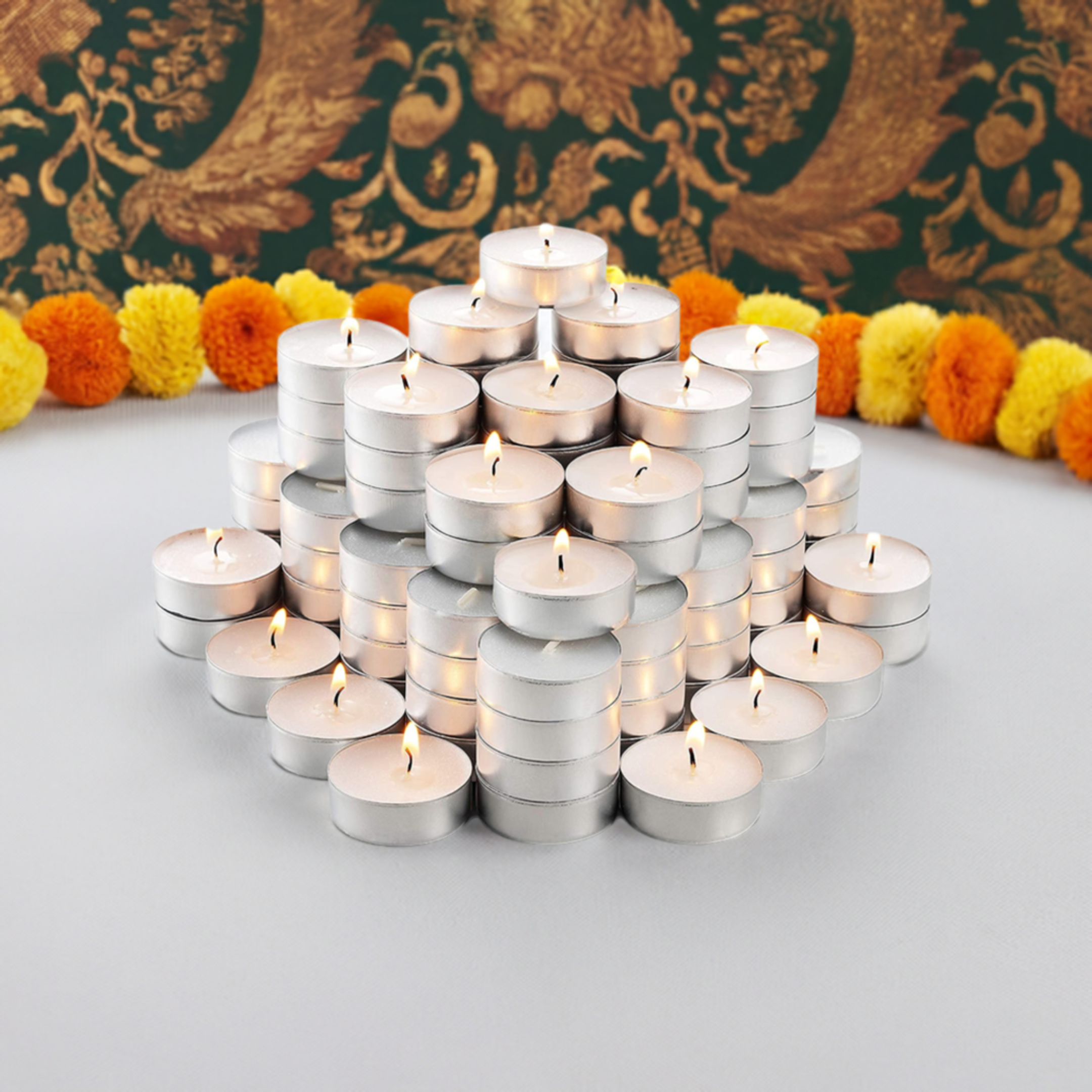 Tea Light Candles, Floating Candles for Home - Pack of 50