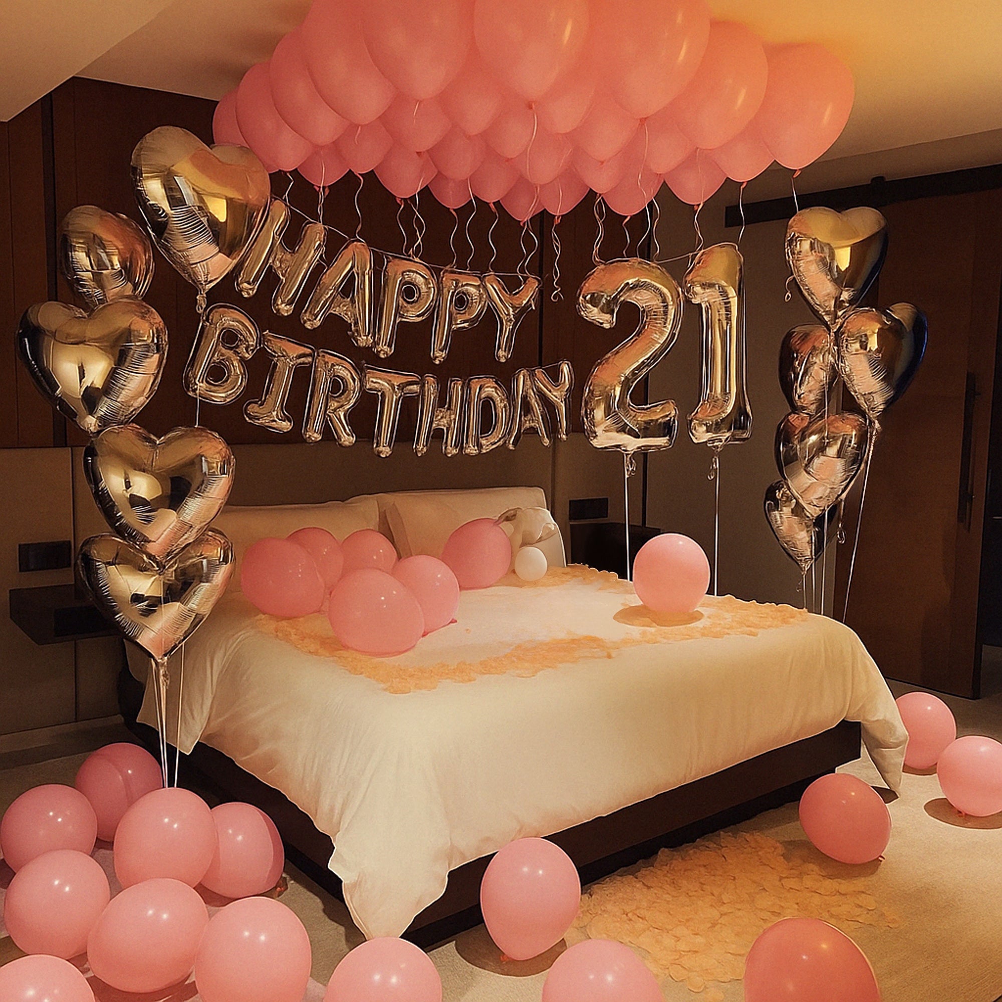 Decorate your birthday with Pastel Pink Balloons