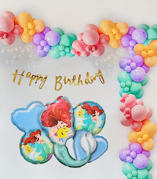 Mermaid Theme Birthday Decoration