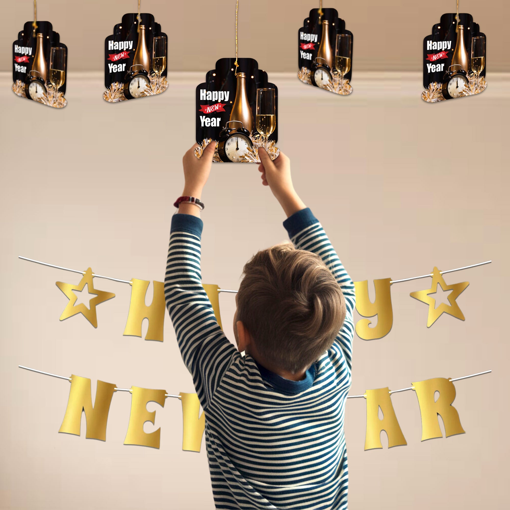 Happy New Year Wall Hanging and Banner