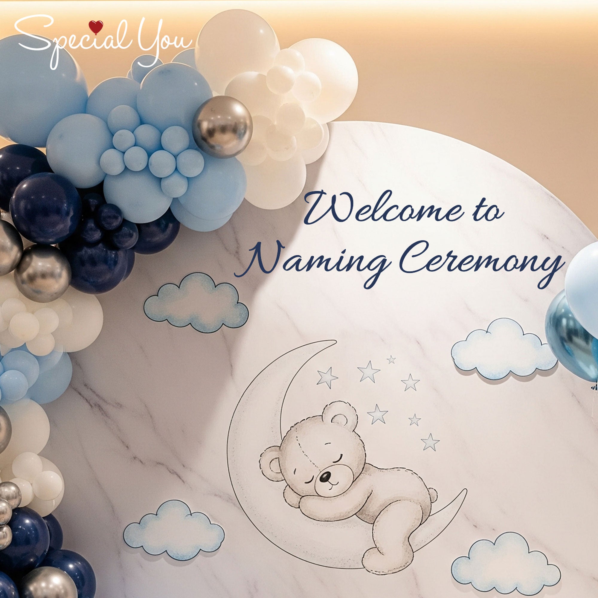 Celestia Naming Ceremony Decor