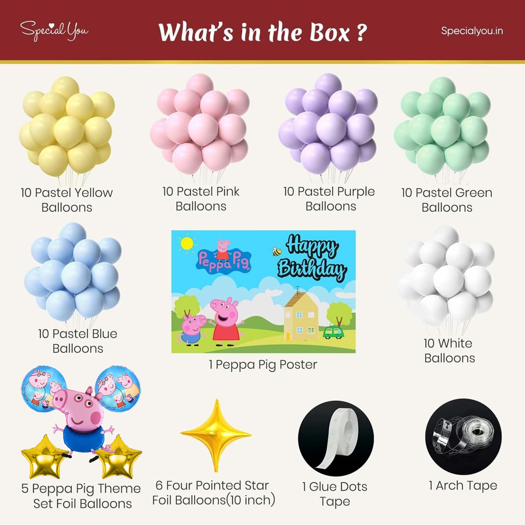 Peppa Pig Ultimate DIY Decor Kit