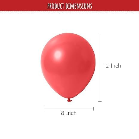 Lavish red & pink theme balloon decor