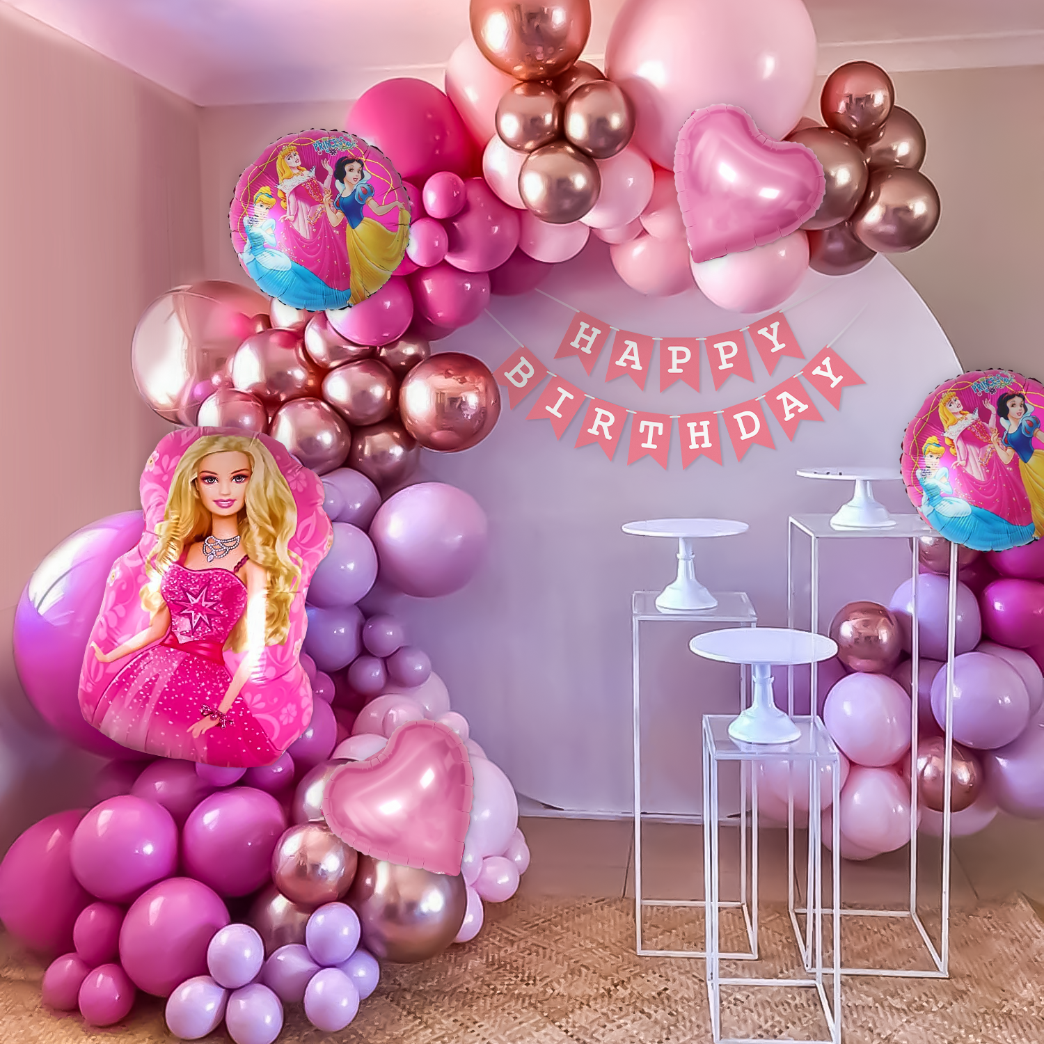 Barbiecore DIY Birthday Decoration Kit
