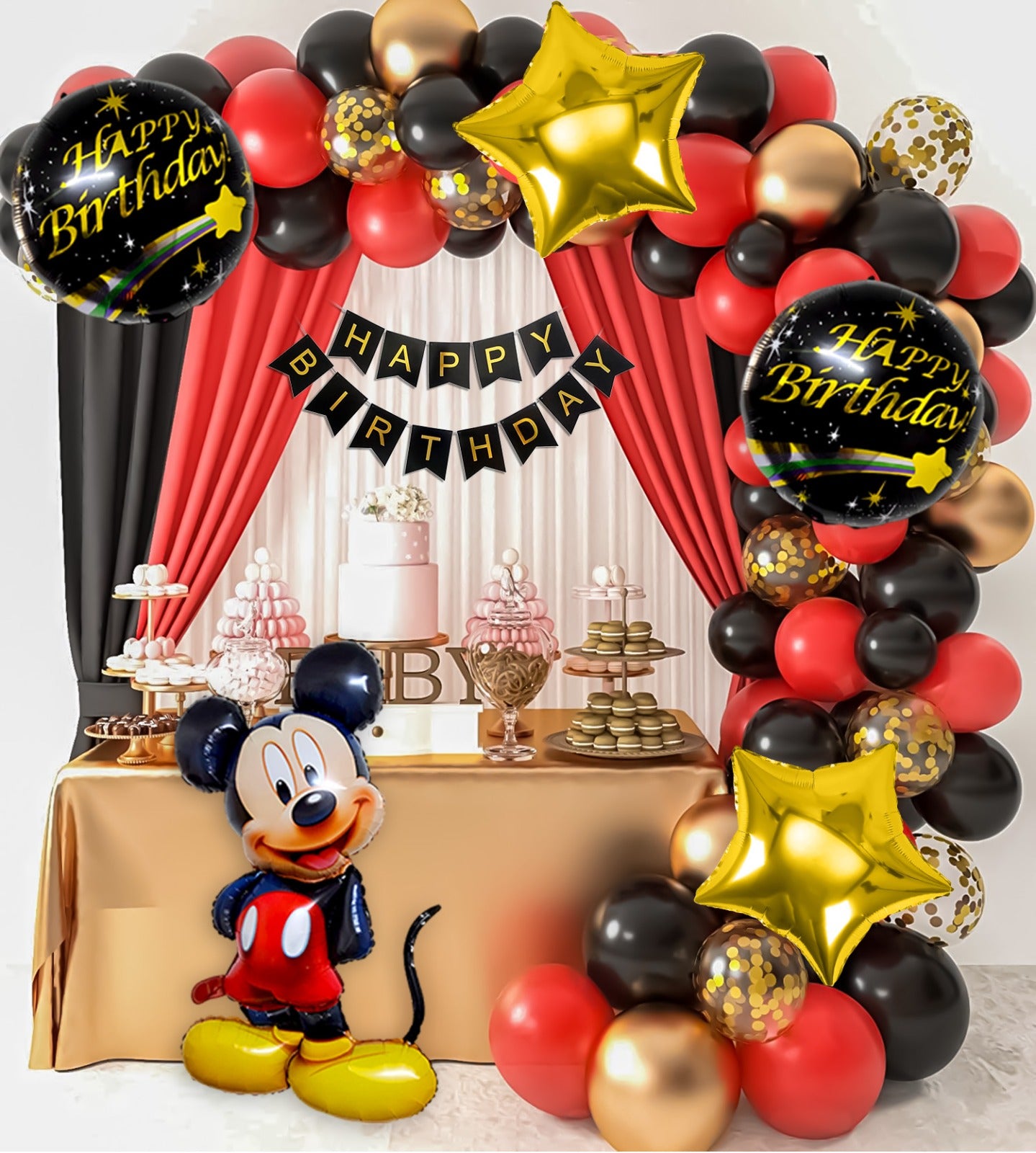 Mickey Mouse Theme Birthday Decor
