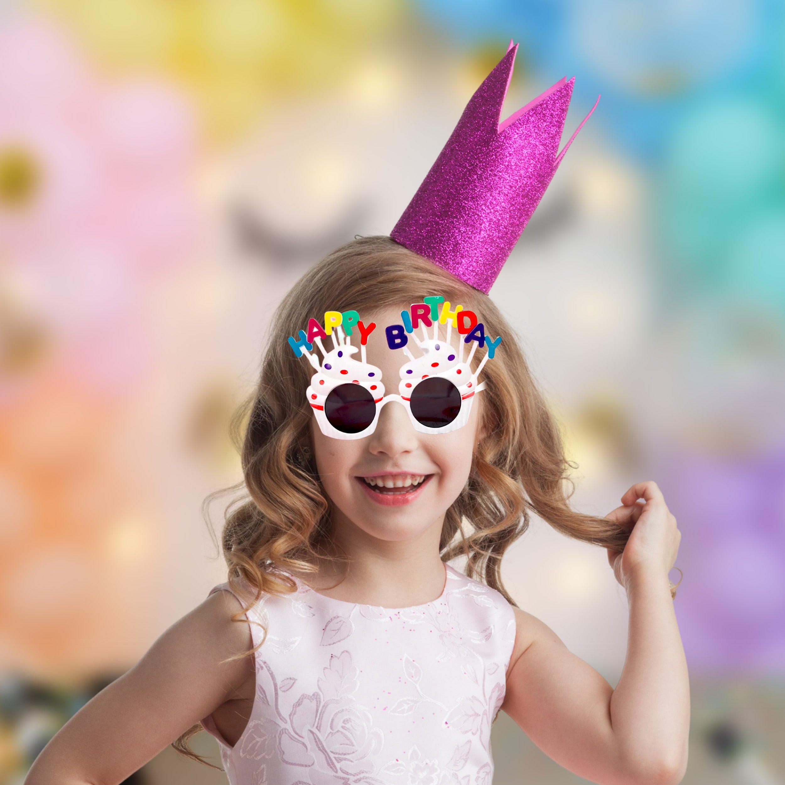 Happy Birthday Cup Cake Goggles