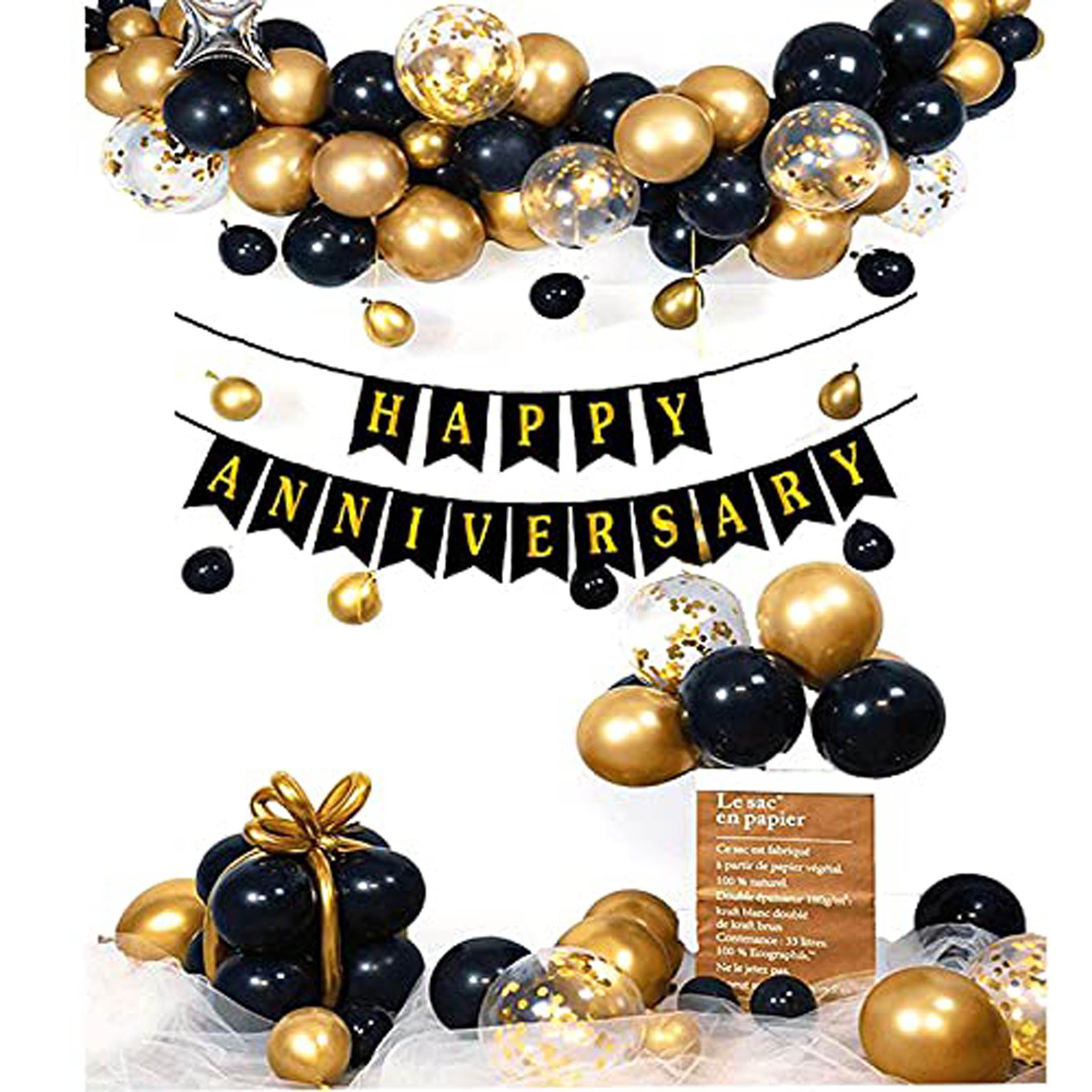 anniversary balloon decoration