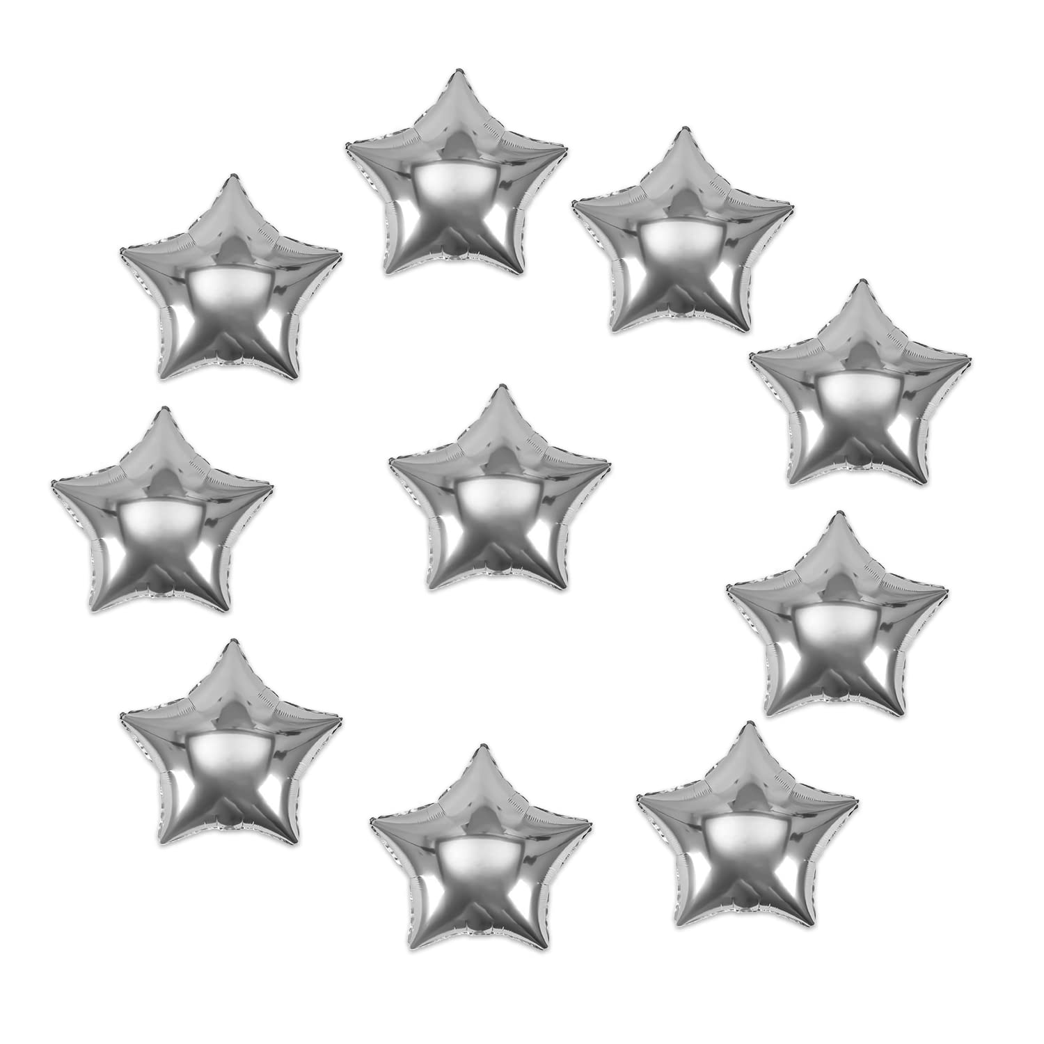 star foil balloons