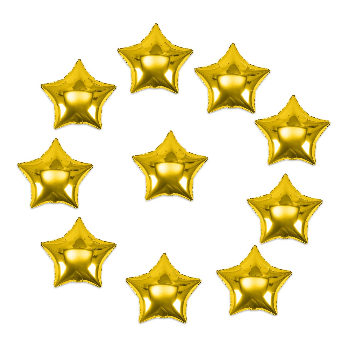 star foil balloons