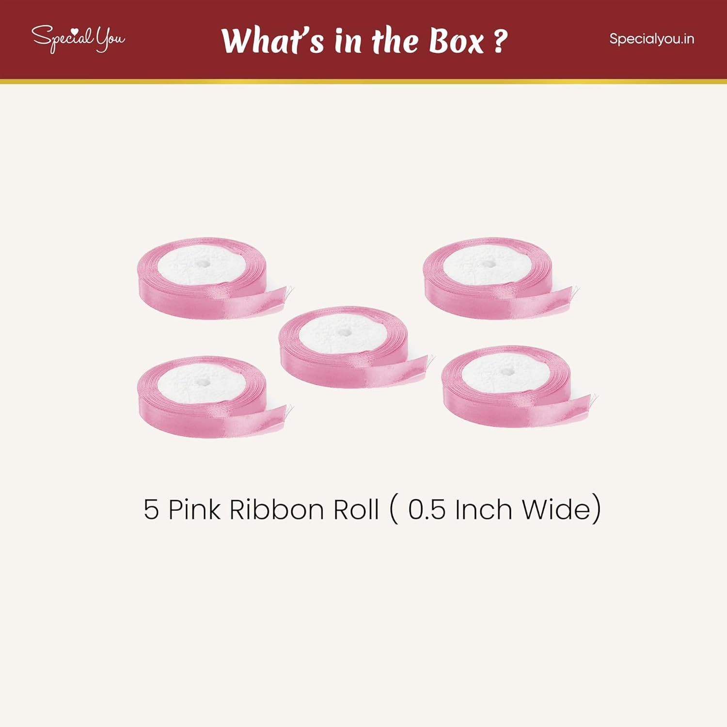 Satin Pink bow theme birthday decoration