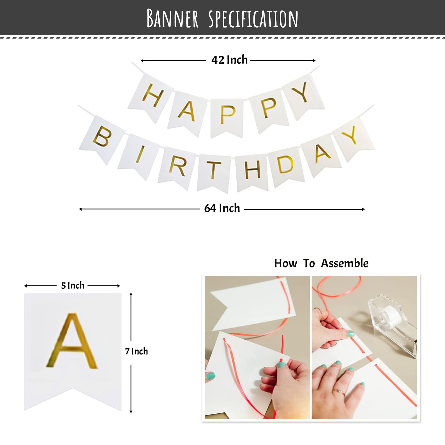 Fascinating Unicorn Theme DIY Birthday Kit