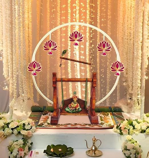 Celebrate Janmashtami with Our Backdrop Decor