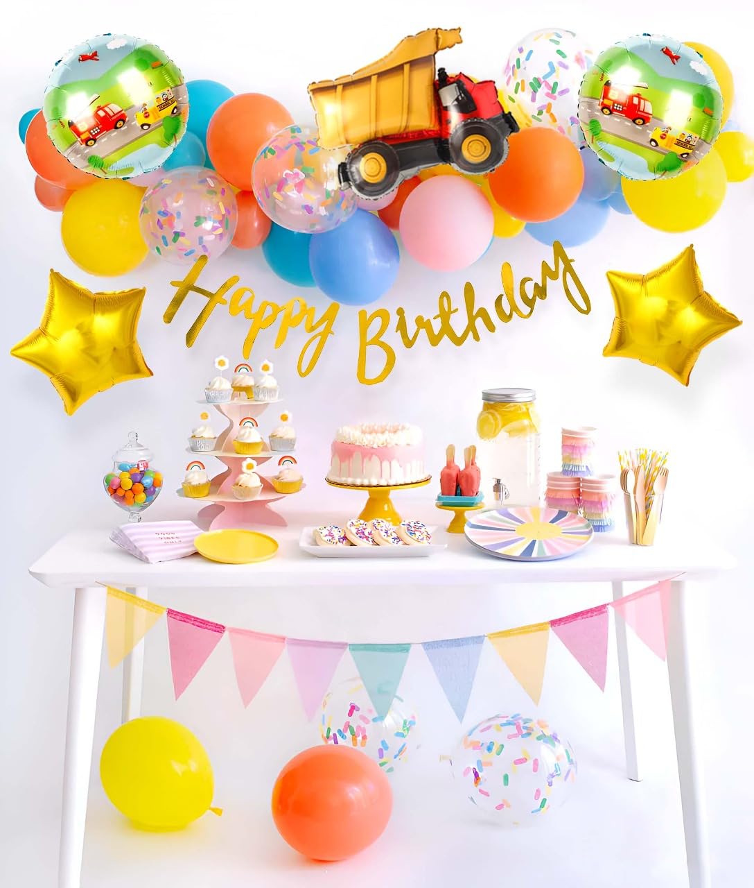 Birthday Decoration kit with Vehicle theme