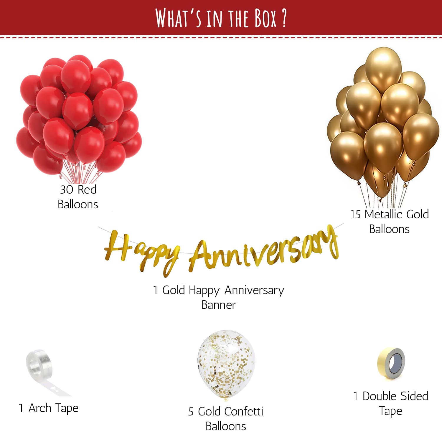 anniversary decoration items