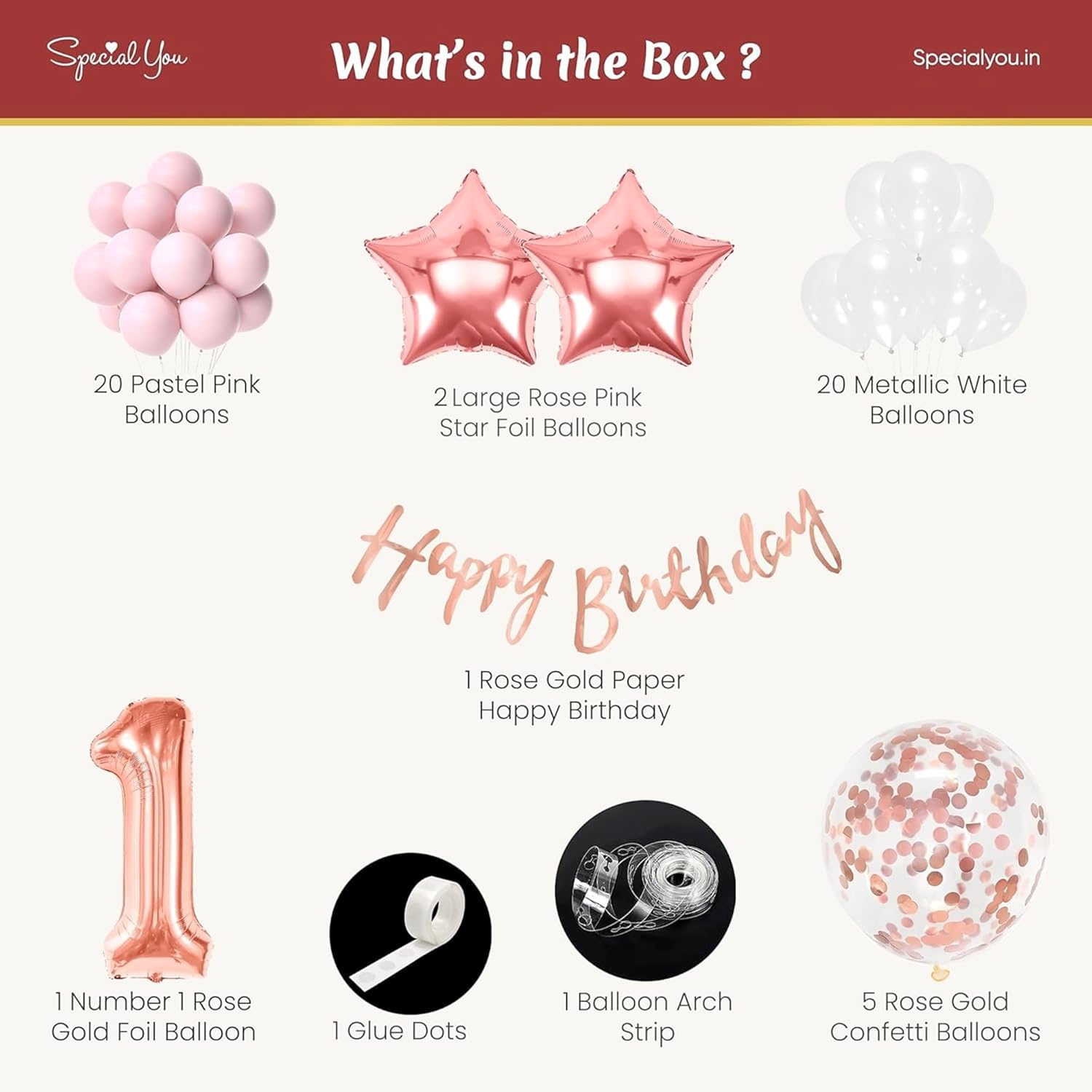 Pink theme 1st Birthday Decor