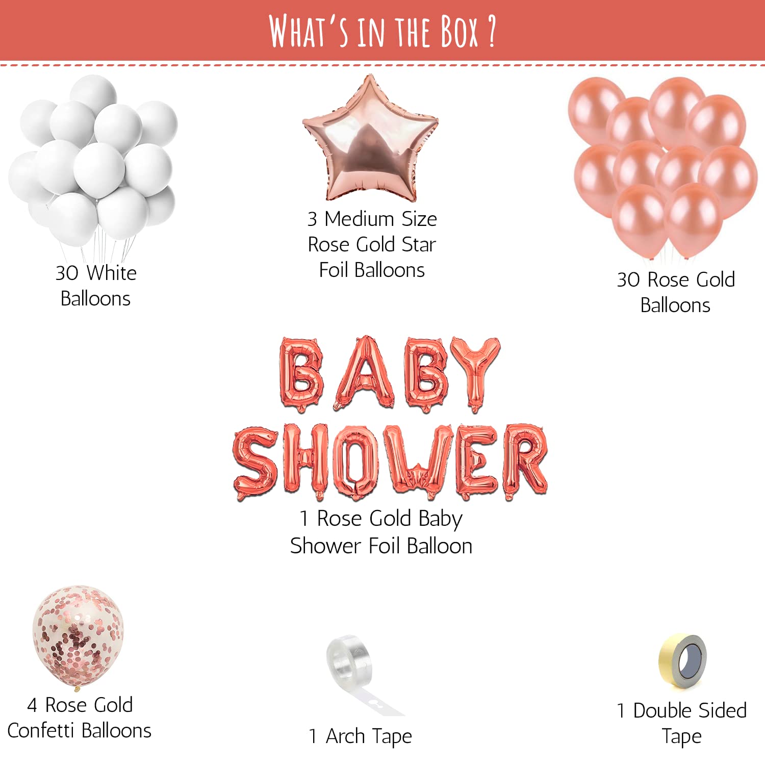 Grand your star with DIY Baby Shower Kit