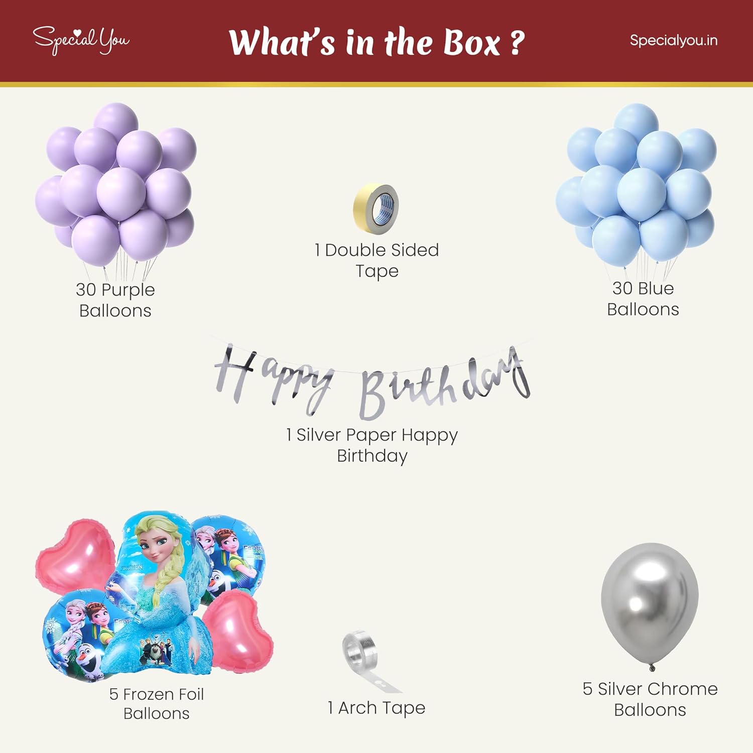 Frozen Theme Birthday Decorations for girls