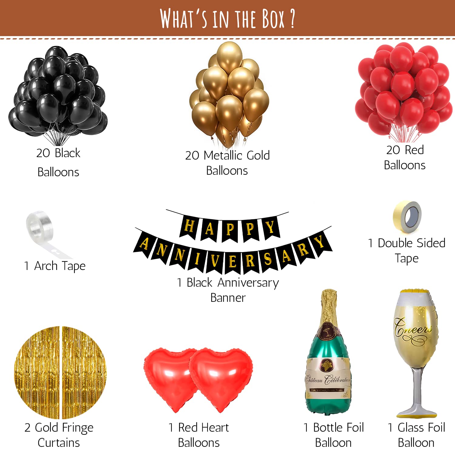 Cheers Your celebration with DIY Anniversary Kit