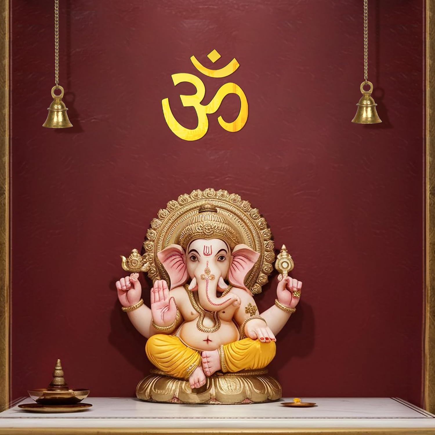 Om Stickers for Wall for Mandir Decorations