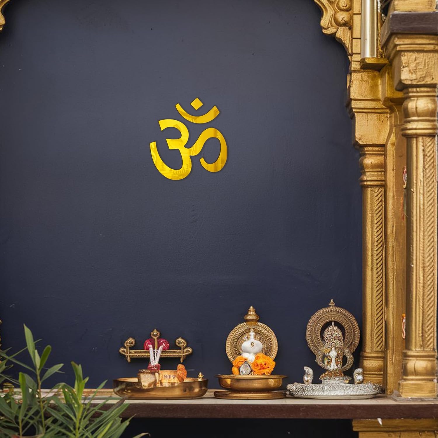 Om Stickers for Wall for Mandir Decorations
