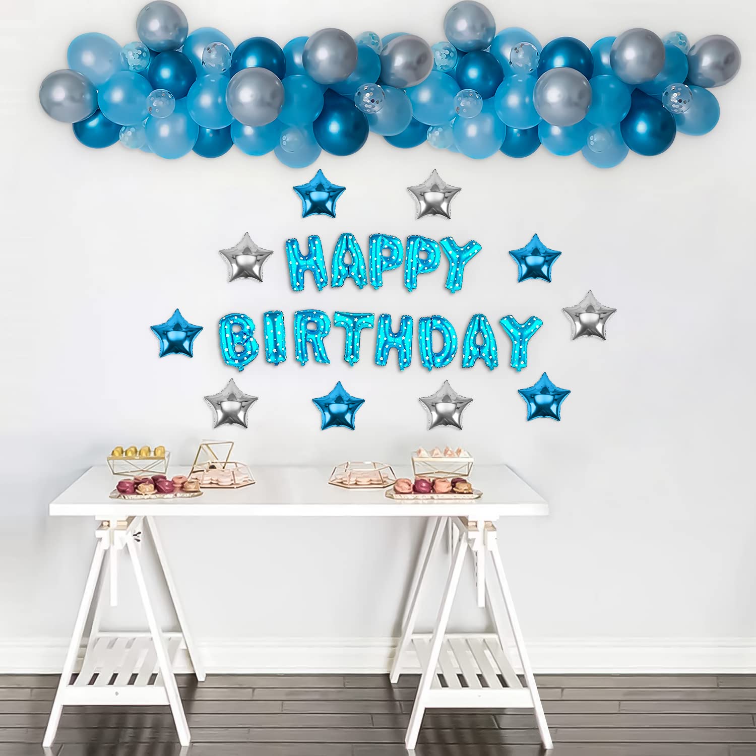 Lavish Blue Star DIY Birthday Kit