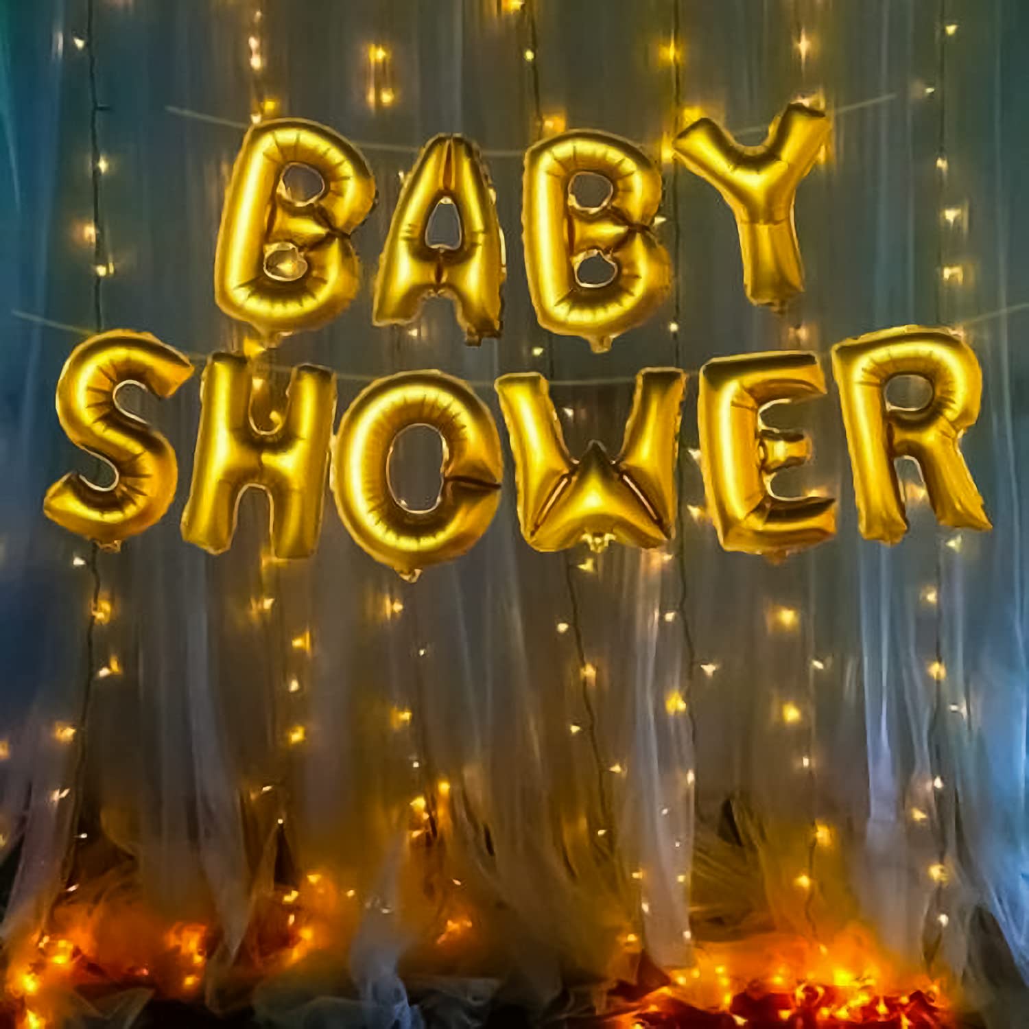 Fairy Gold DIY Baby shower Kit