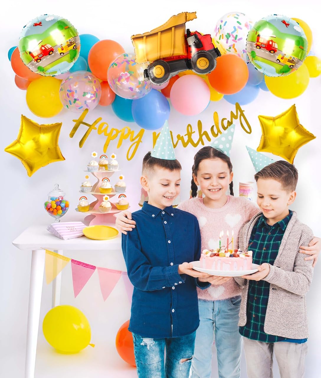 Birthday Decoration kit with Vehicle theme
