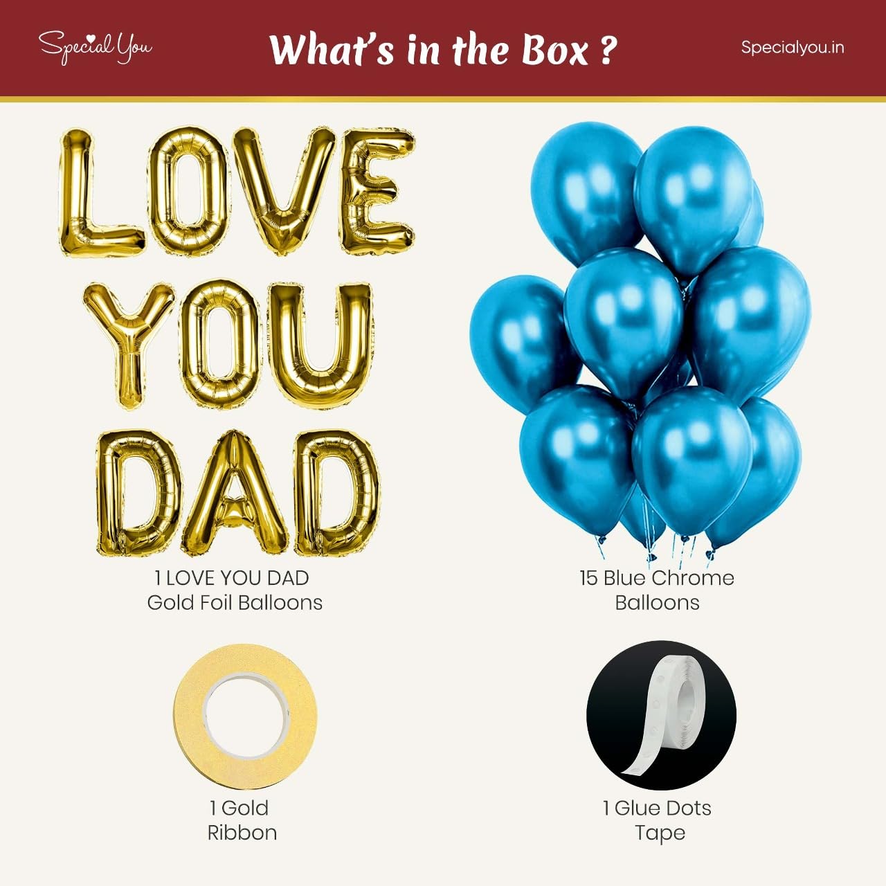 Make this Father's Day catchy with this decor kit