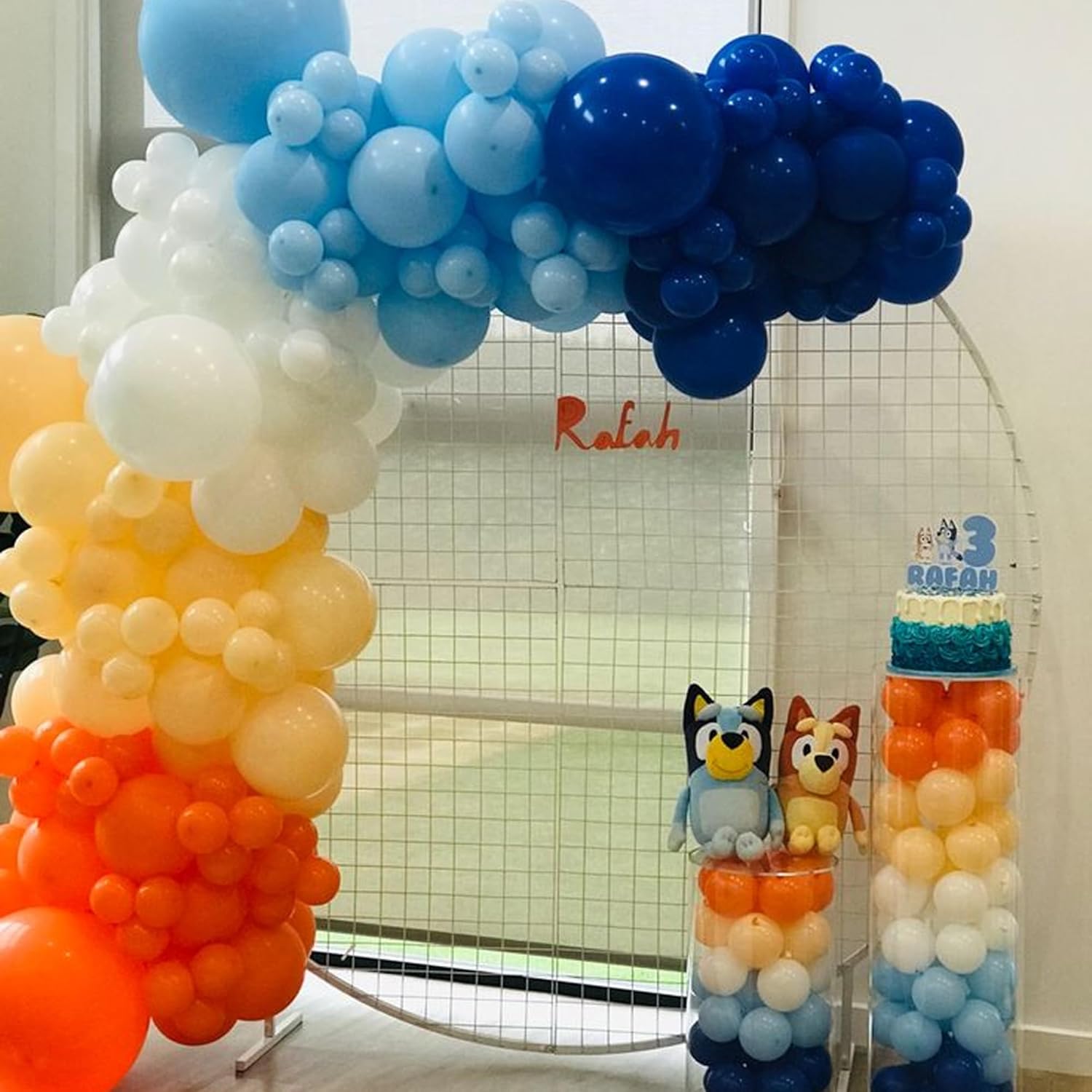 Bluey theme balloon combo