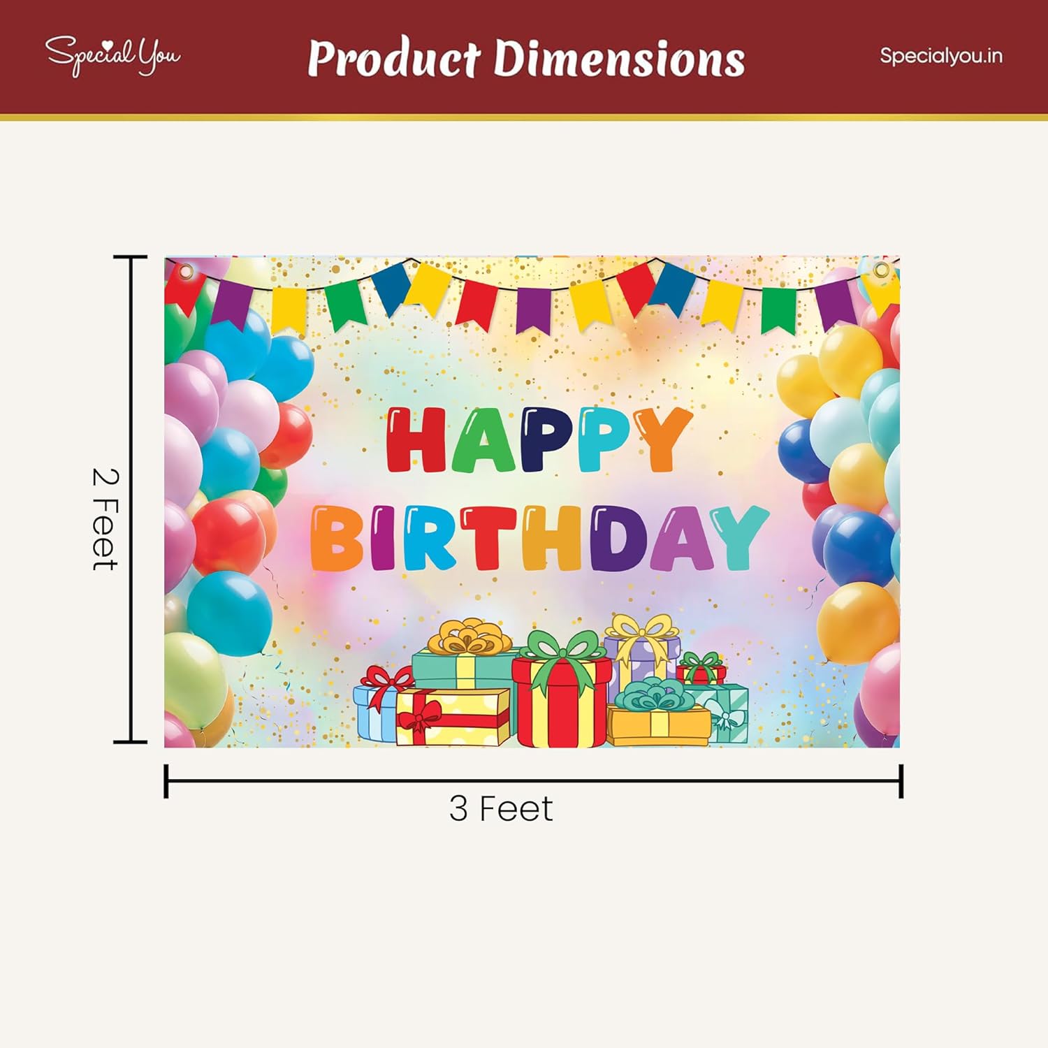 Multicolor Balloons Decoration Kit