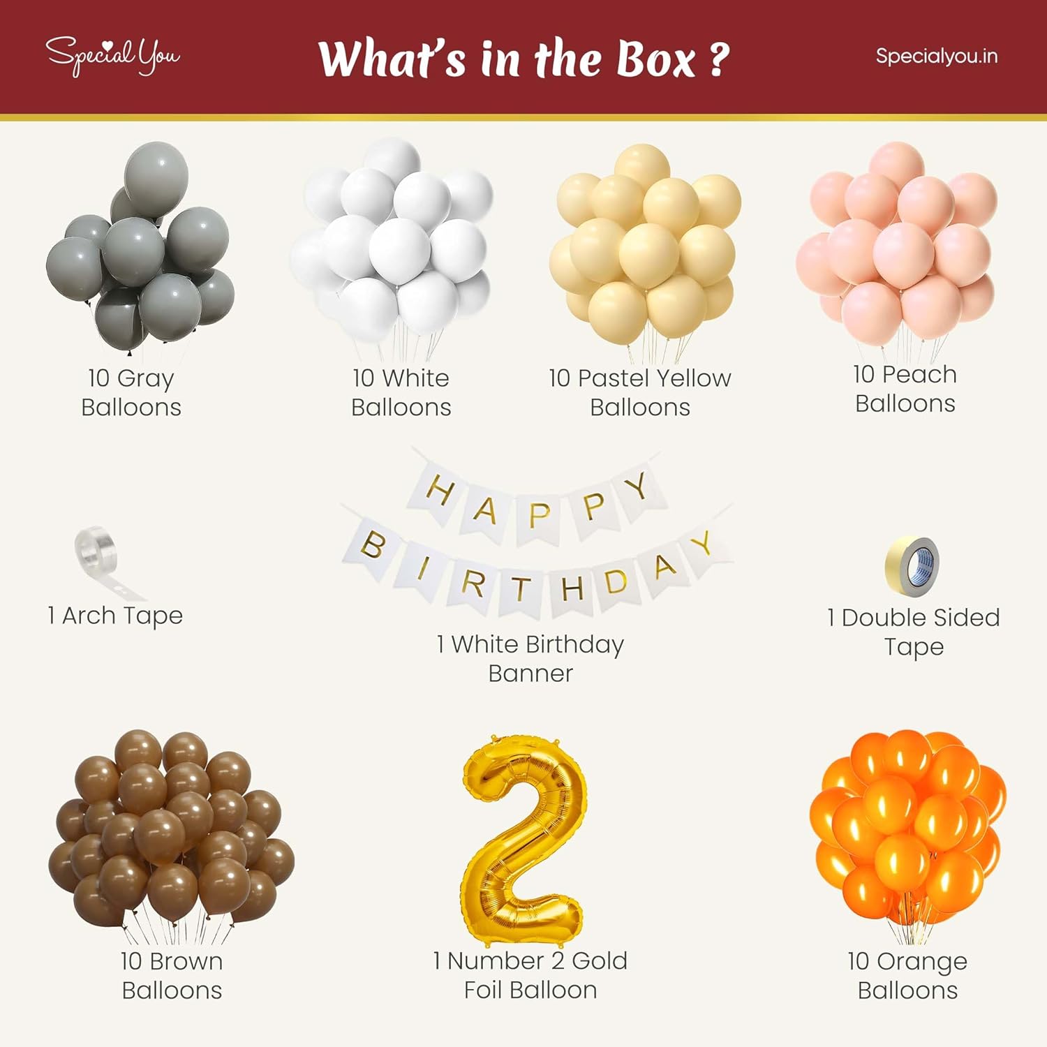 birthday balloons decoration